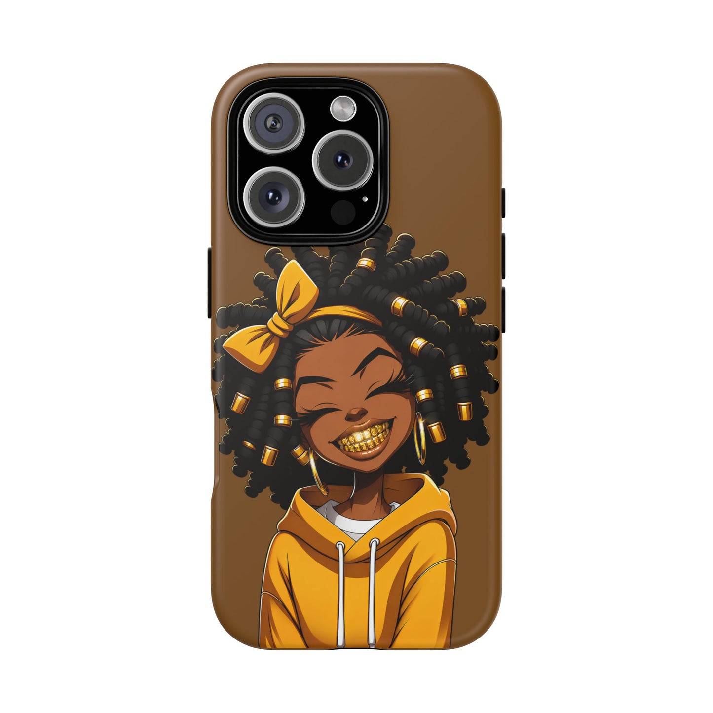 Little brown girl, iPhone Case