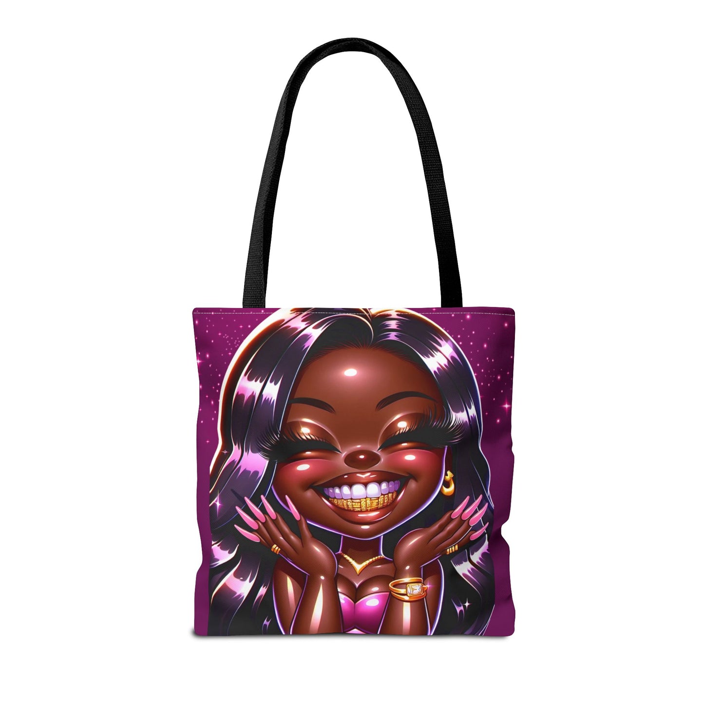 Smiley tote bag