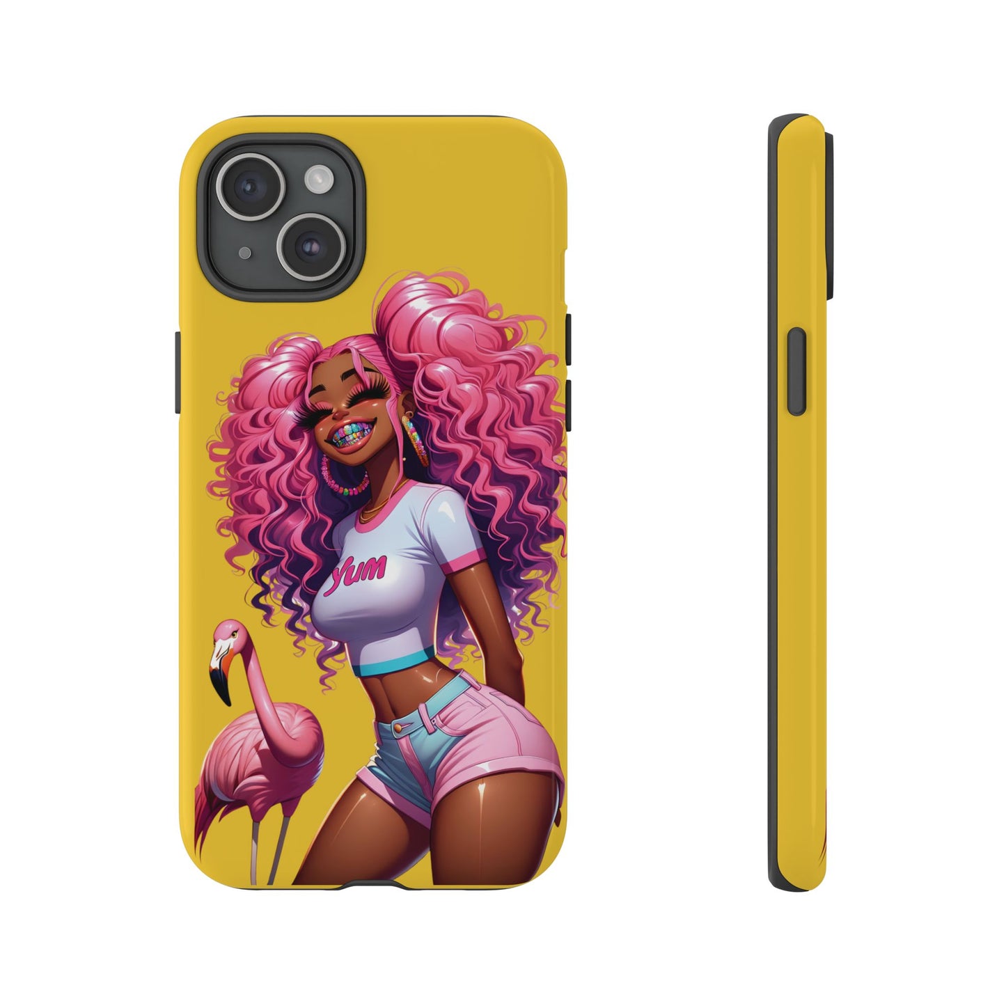 Flamingo Summer, Iphone case