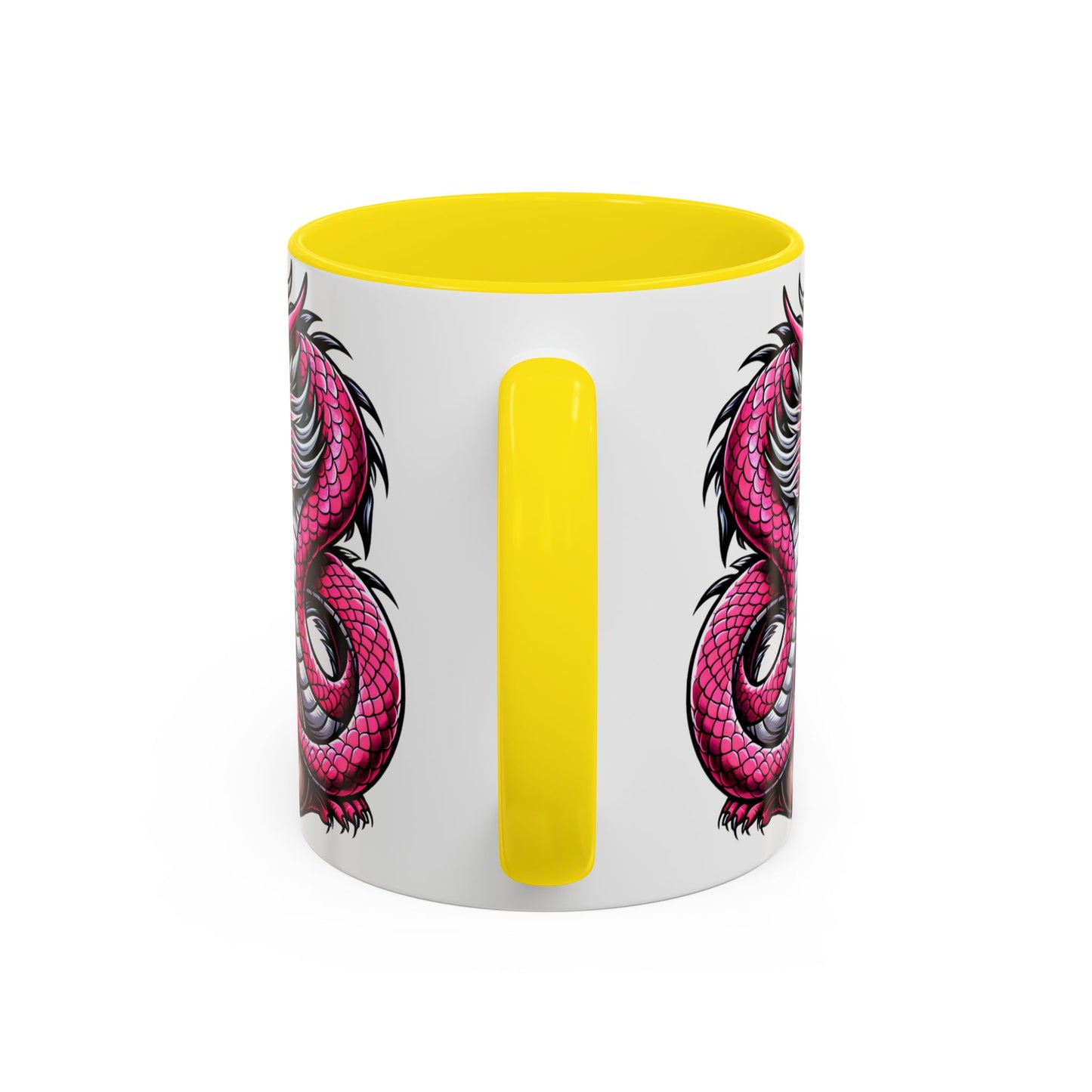 Pink Dragon Coffee Mug
