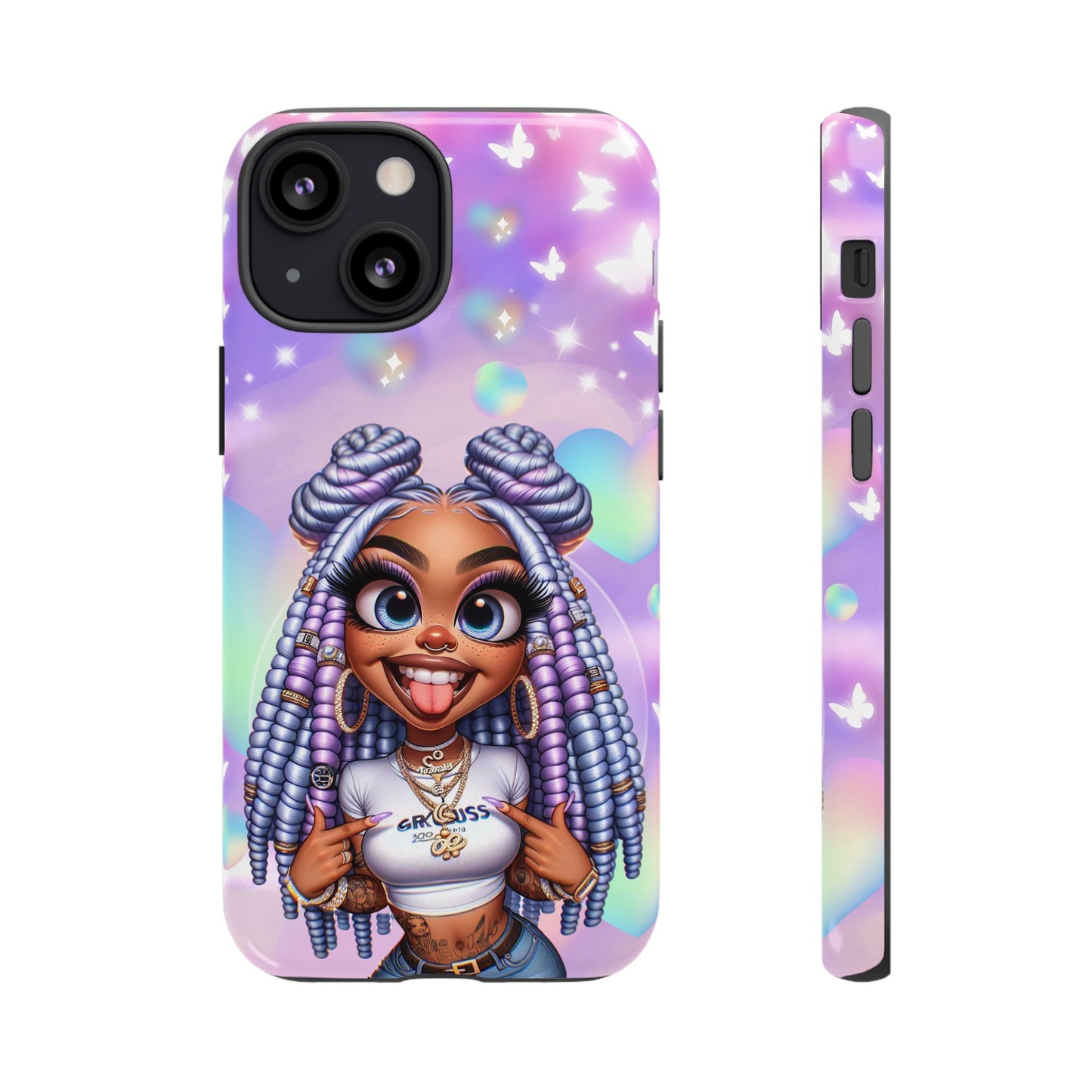 Butterfly girly Tough Iphone Case