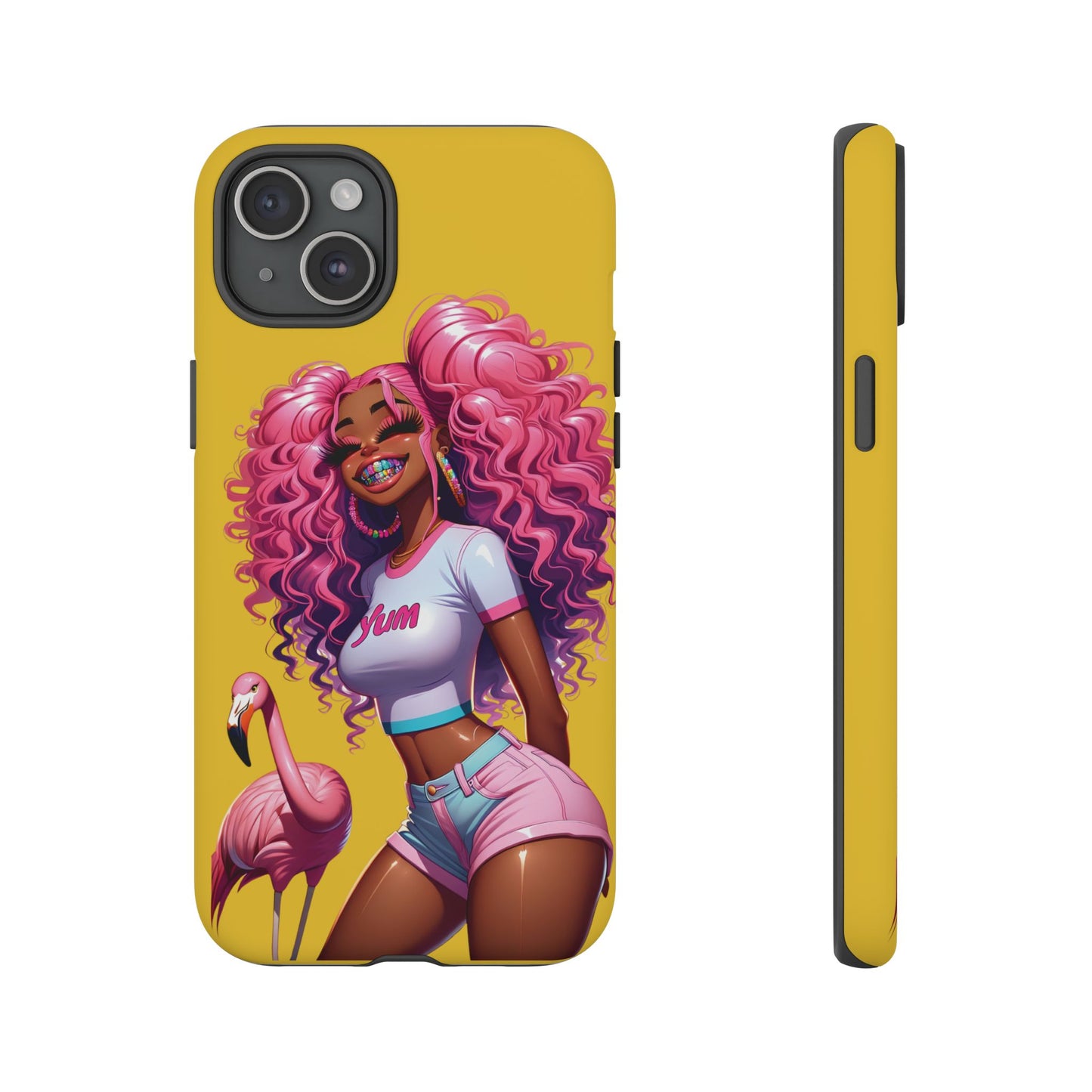 Flamingo Summer, Iphone case
