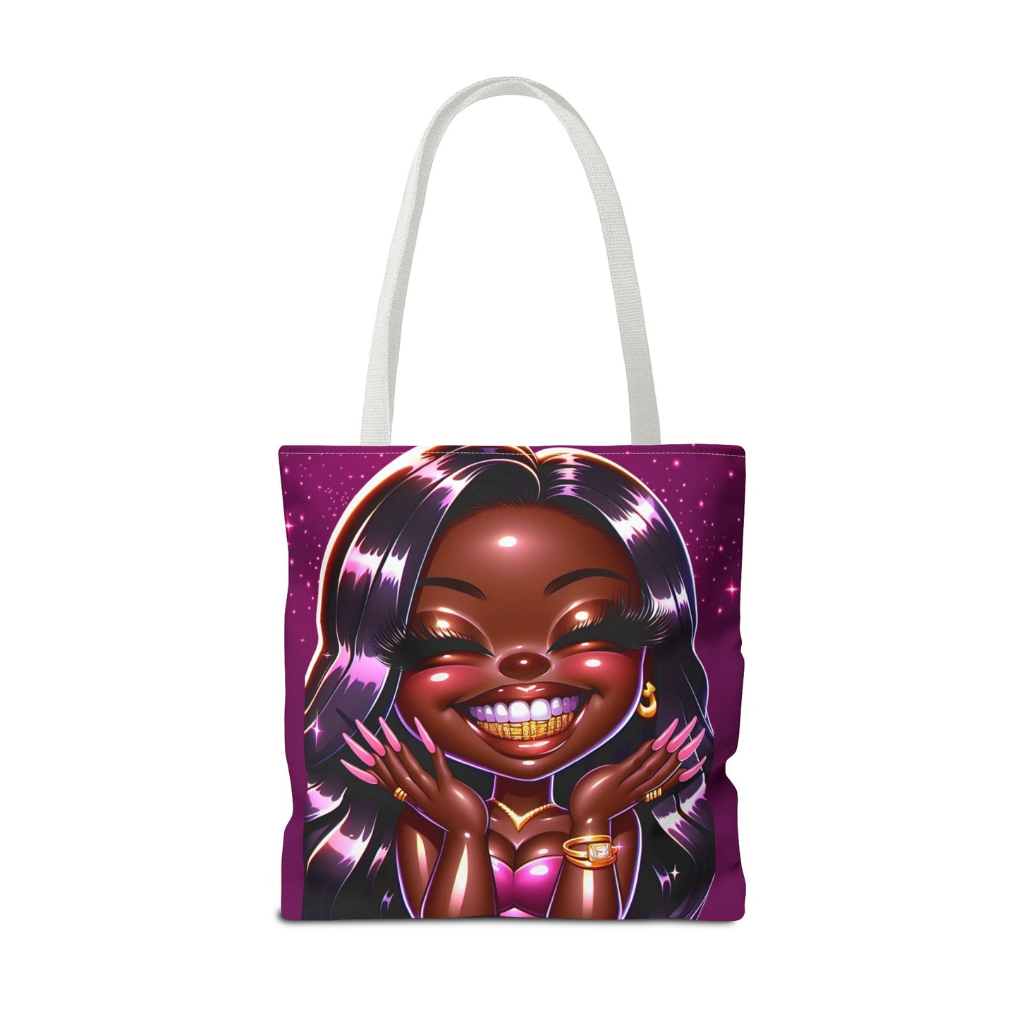 Smiley tote bag