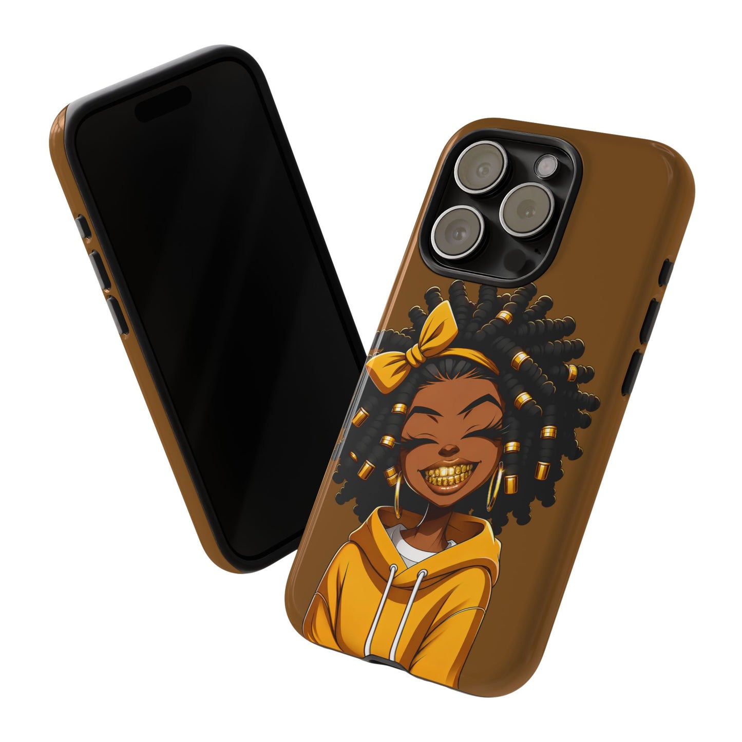 Little brown girl, iPhone Case