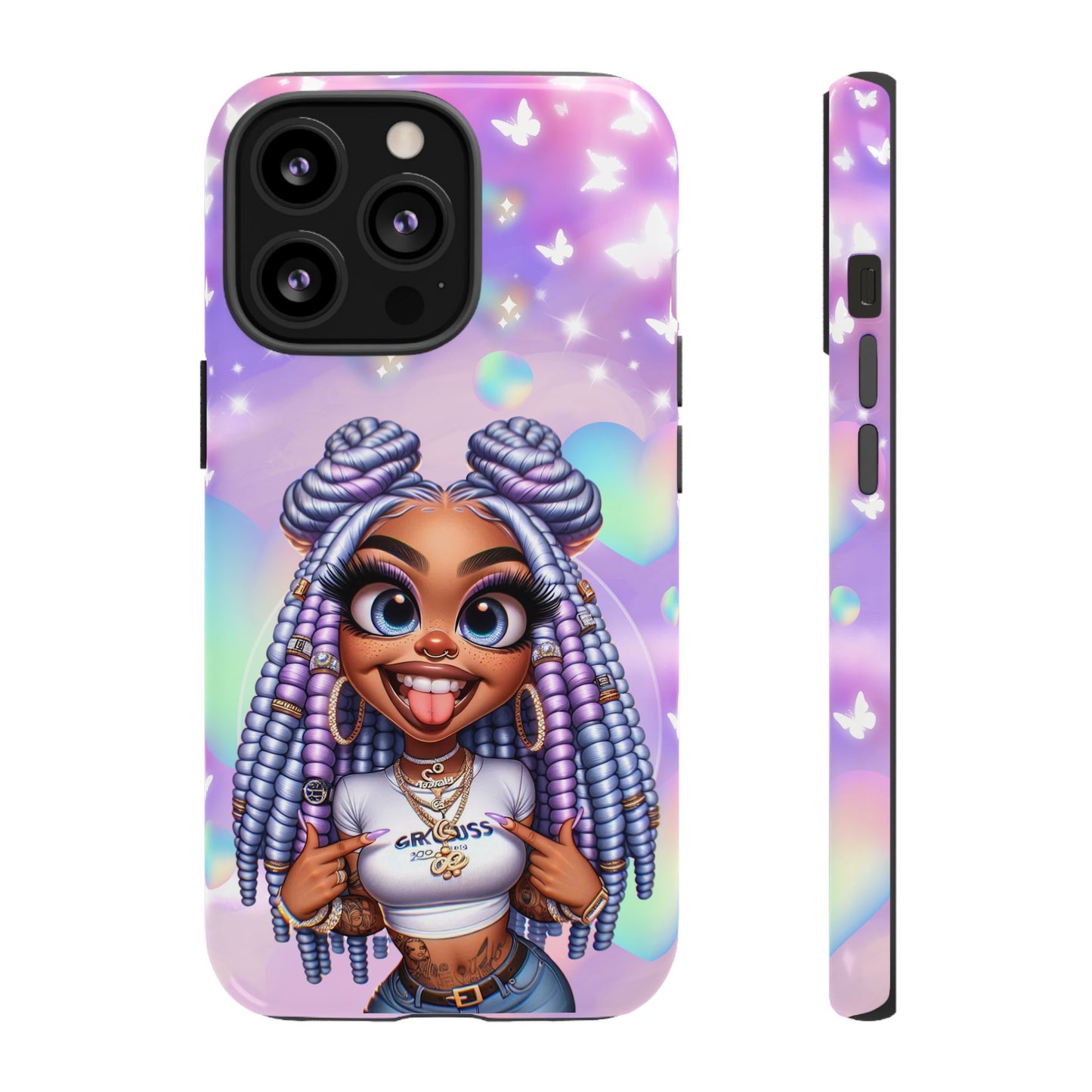 Butterfly girly Tough Iphone Case