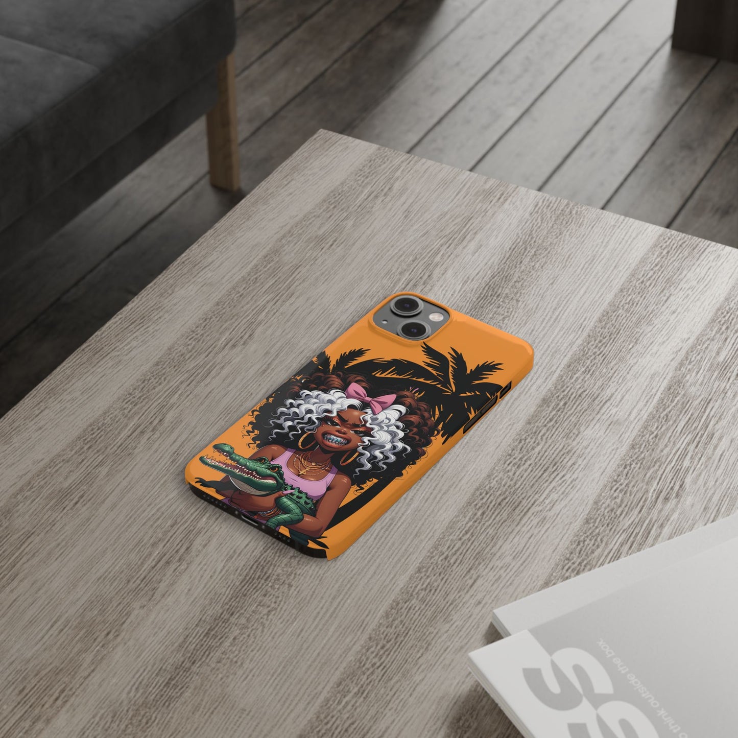 Flawda raised Slim IPhone Case