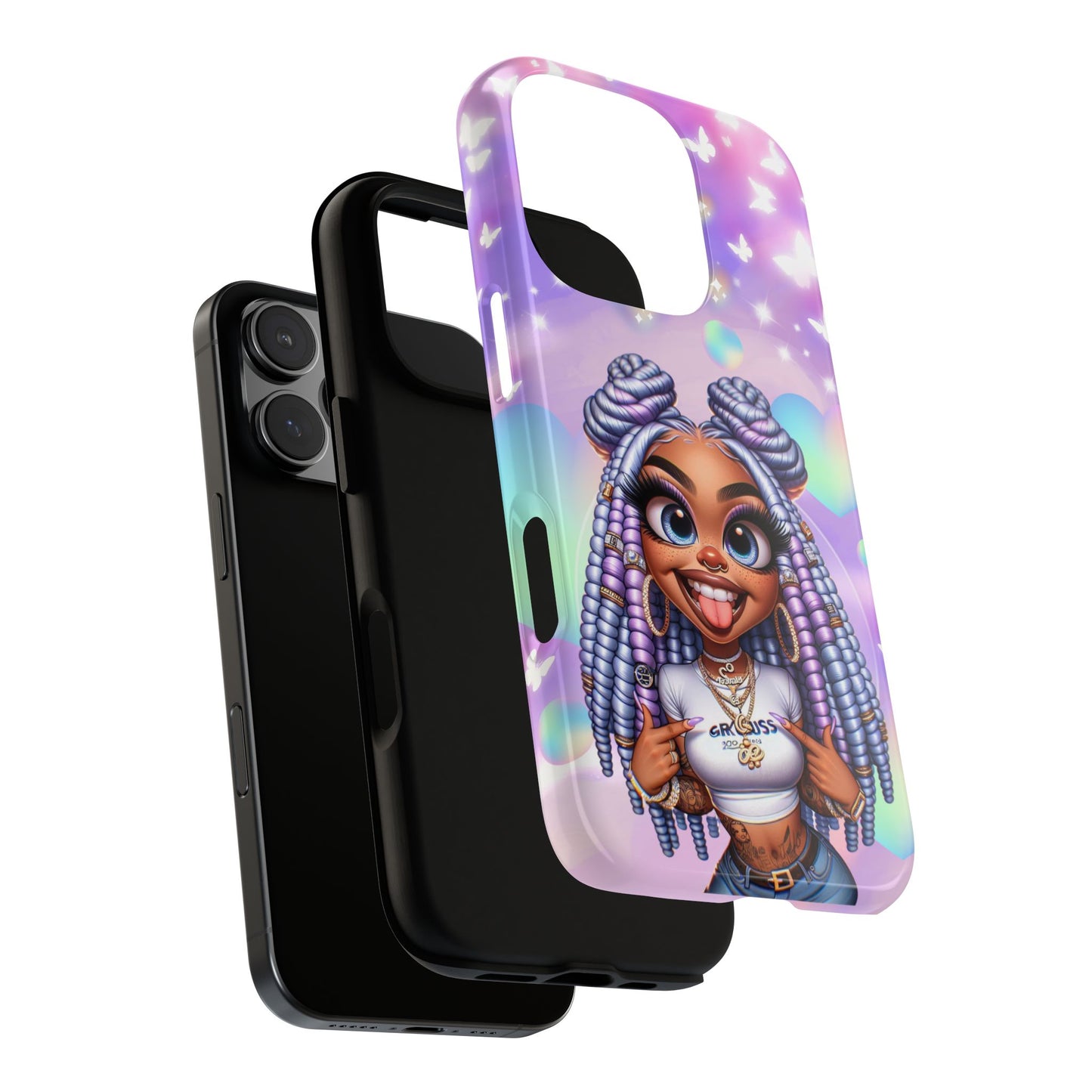 Butterfly girly Tough Iphone Case