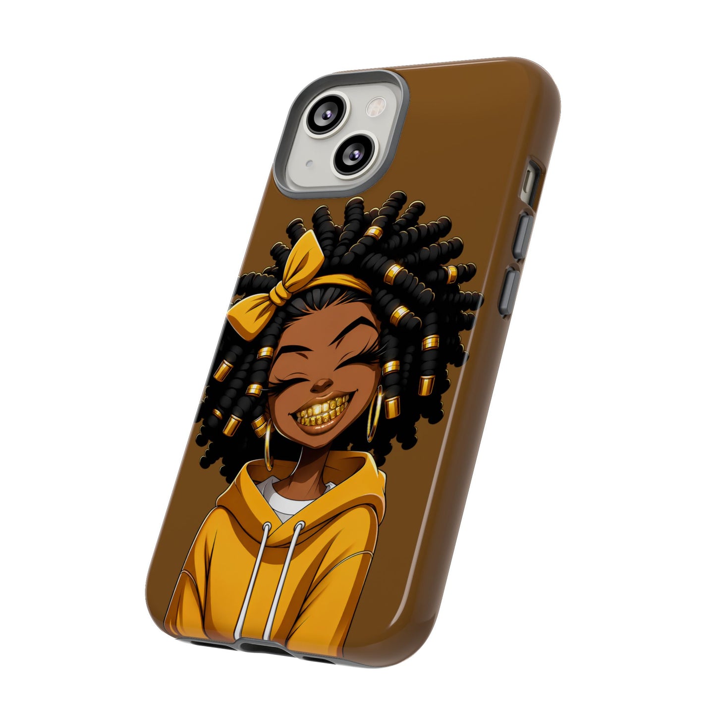 Little brown girl, iPhone Case