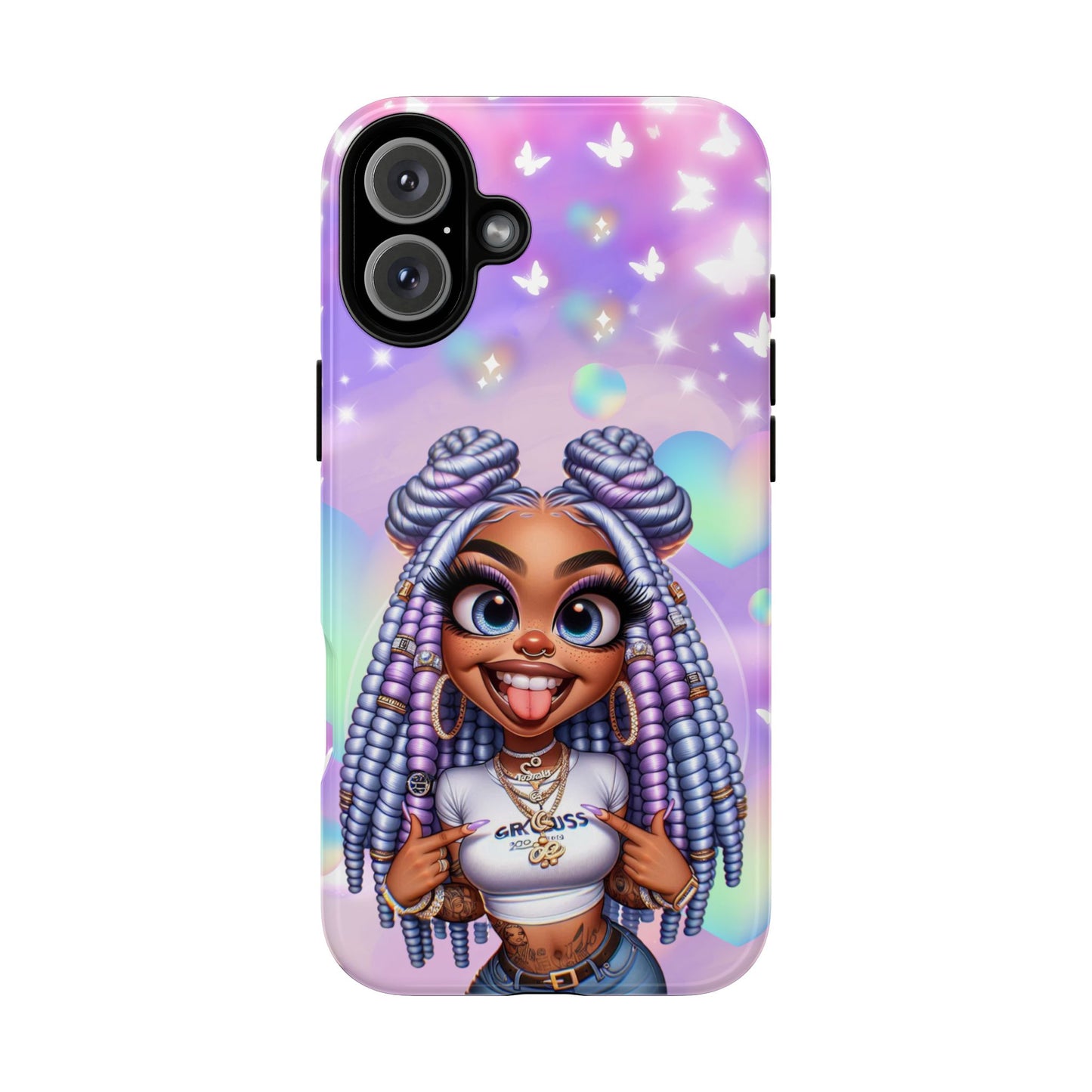 Butterfly girly Tough Iphone Case