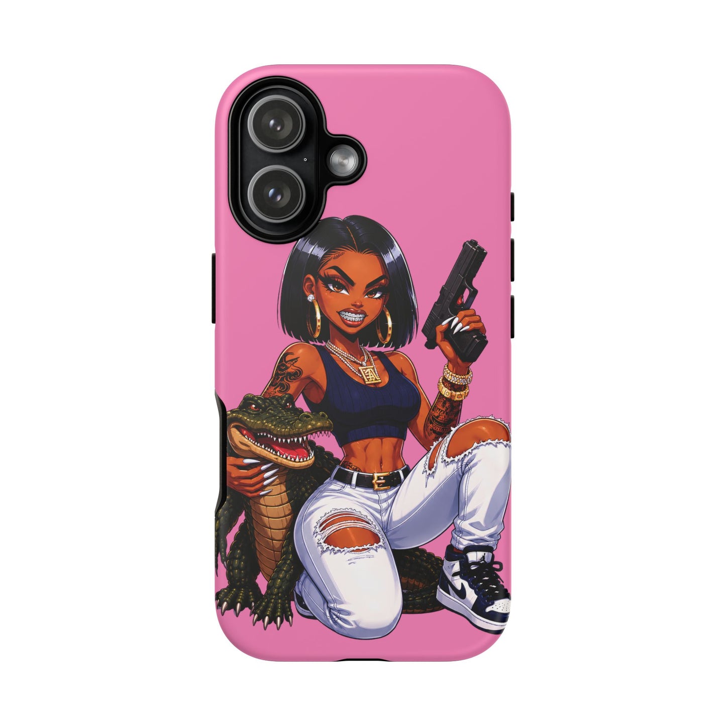 Ms. flawda menace, Tough Protective Case