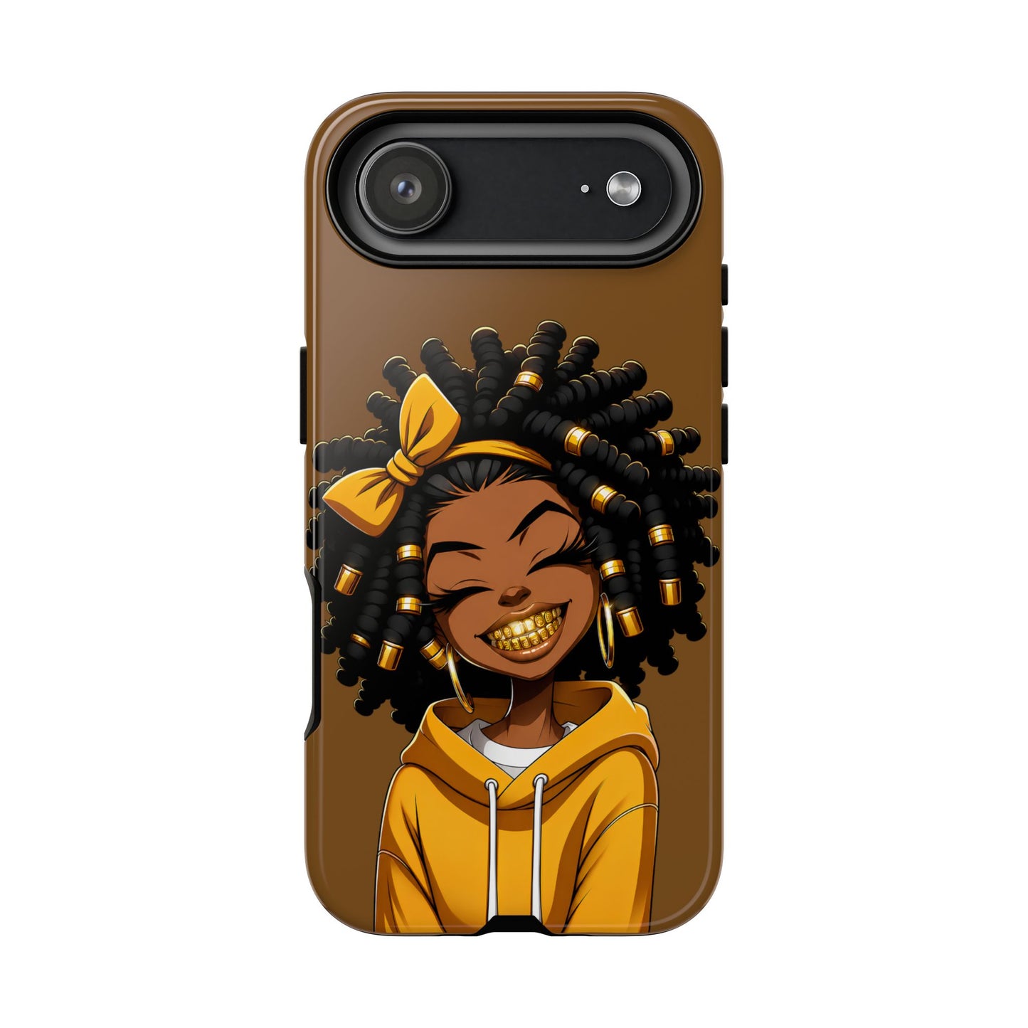 Little brown girl, iPhone Case