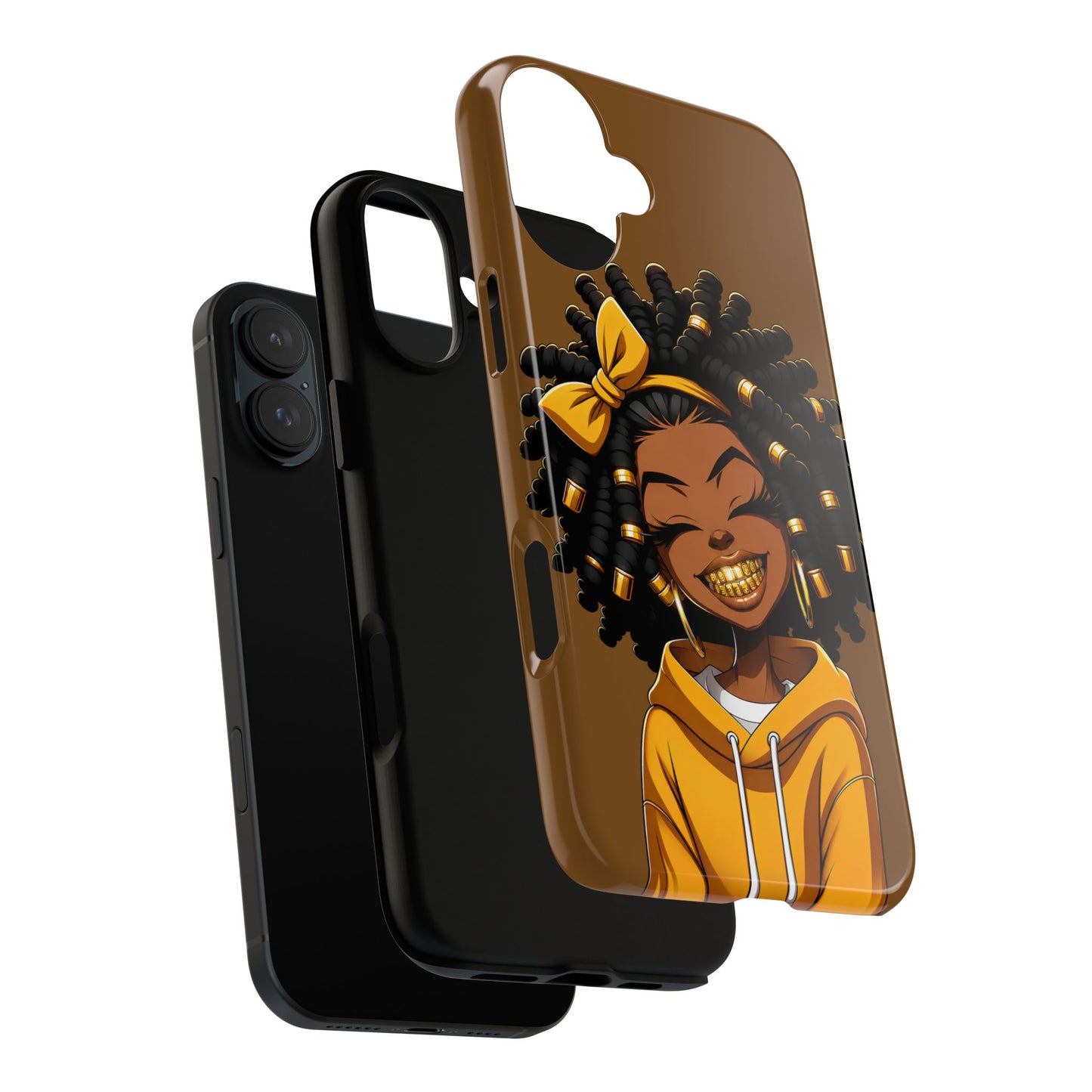 Little brown girl, iPhone Case
