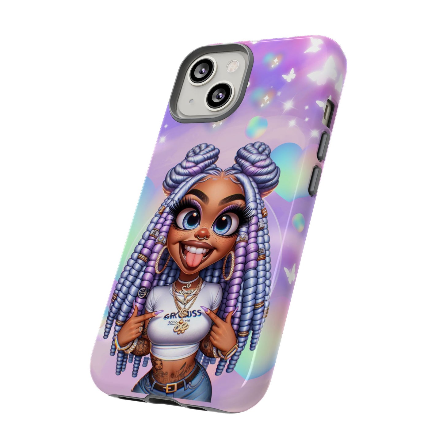 Butterfly girly Tough Iphone Case
