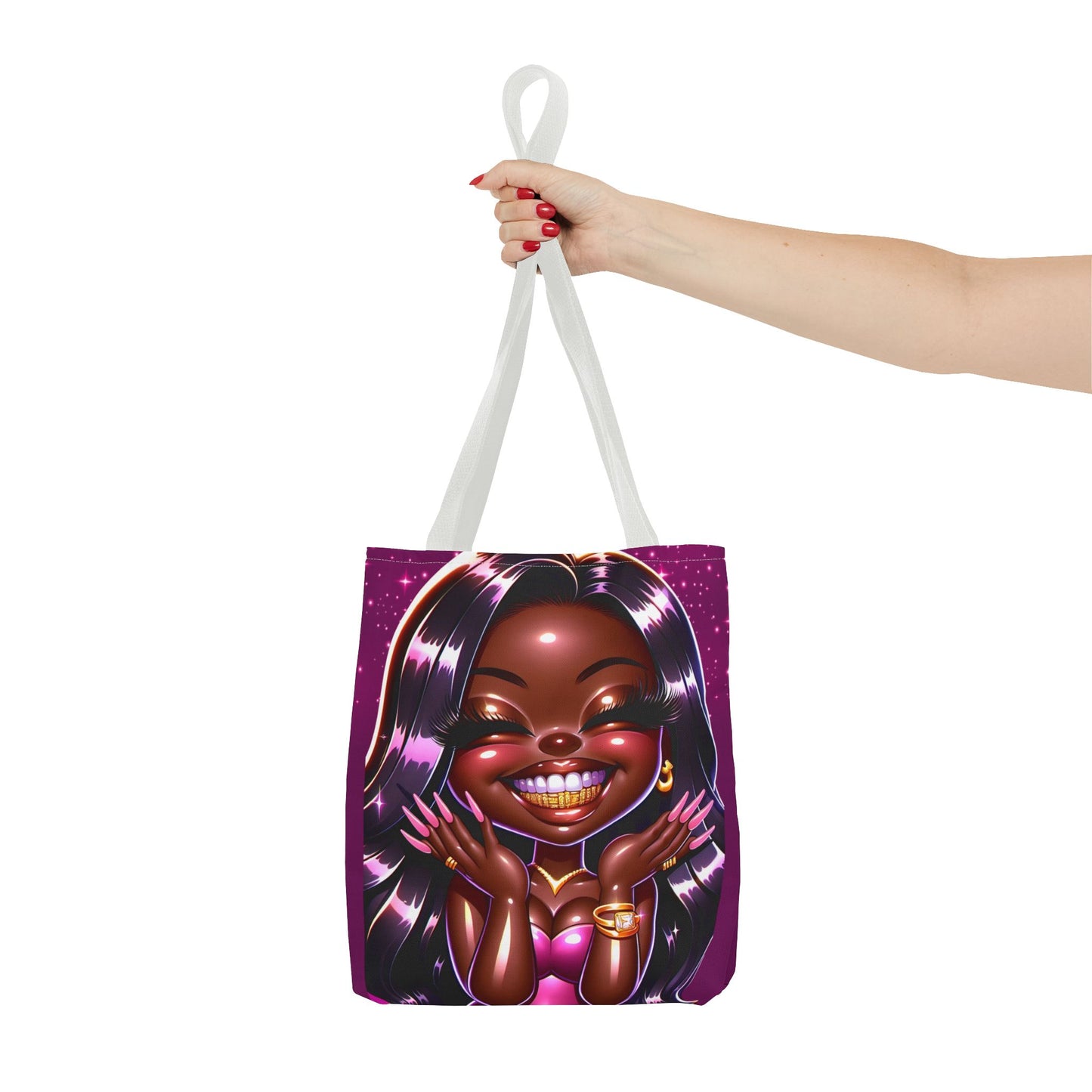 Smiley tote bag