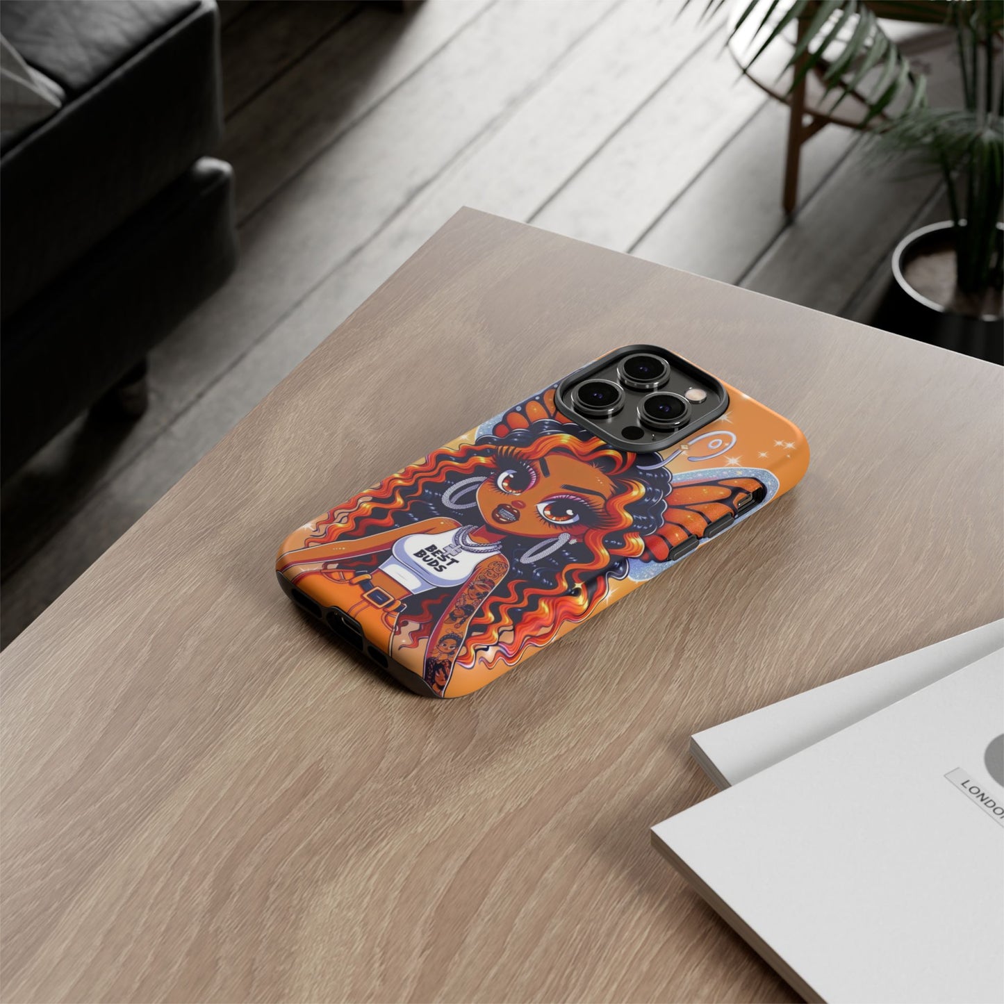Butterfly lady Iphone case