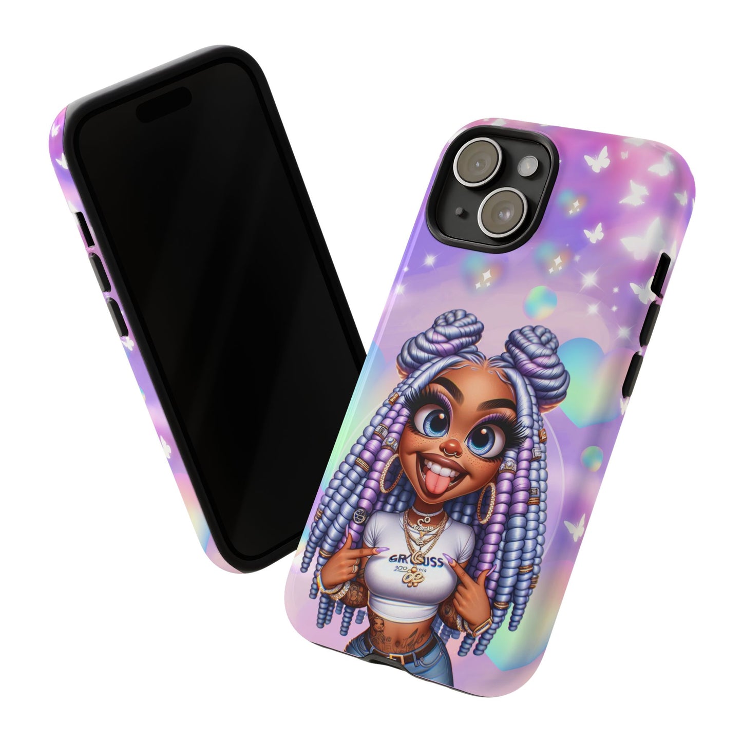 Butterfly girly Tough Iphone Case
