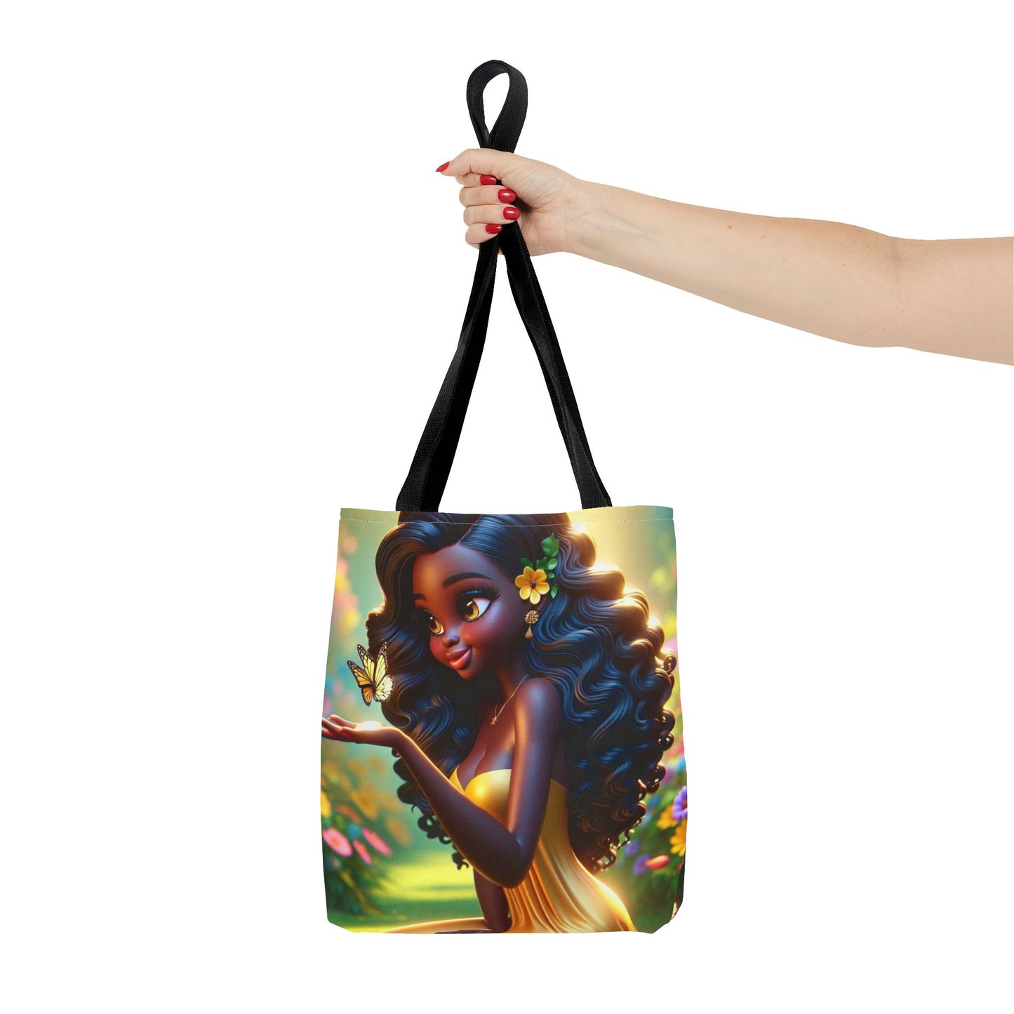 Flower Girl Tote Bag