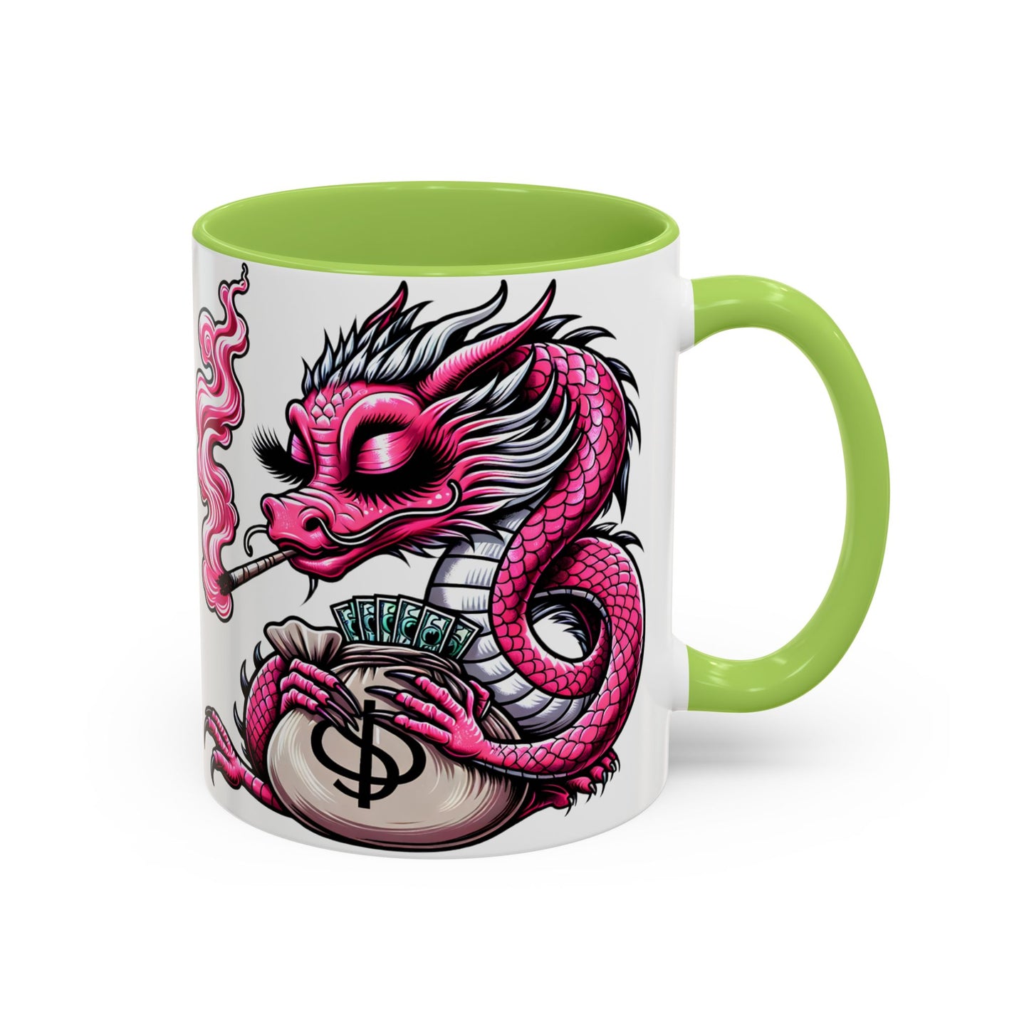 Pink Dragon Coffee Mug