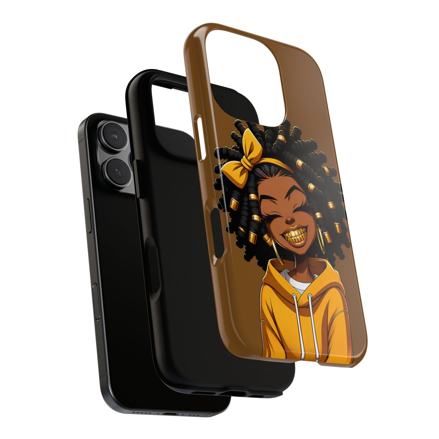 Little brown girl, iPhone Case