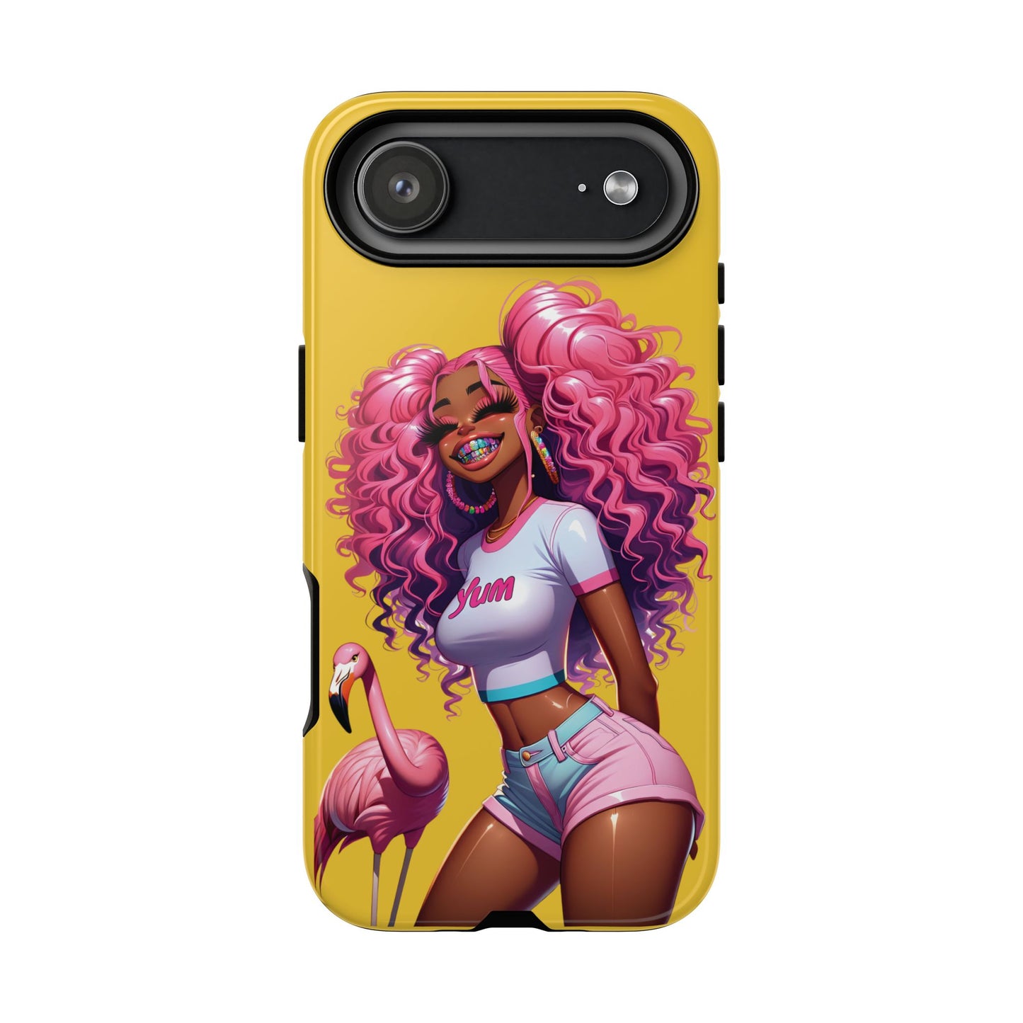 Flamingo Summer, Iphone case