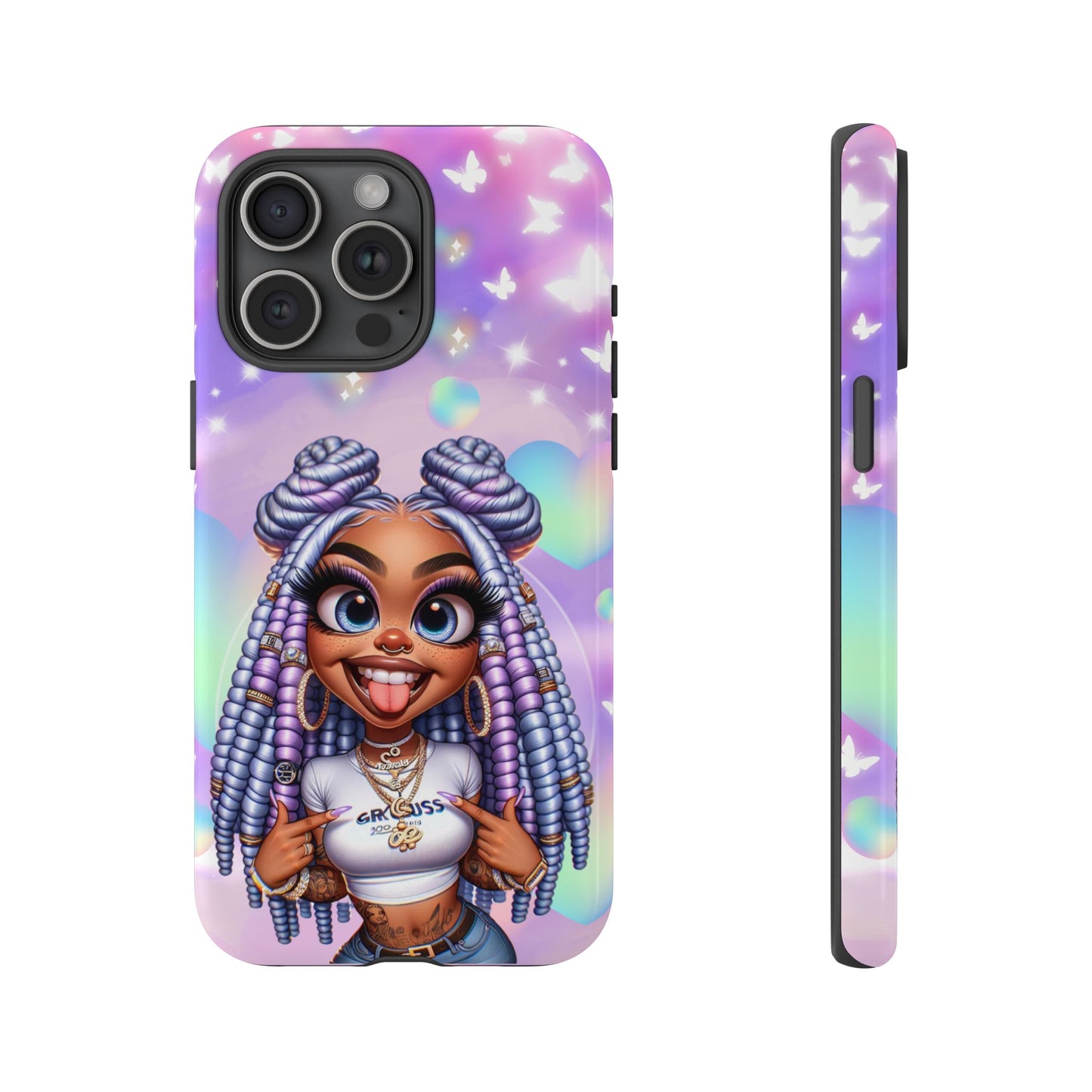 Butterfly girly Tough Iphone Case