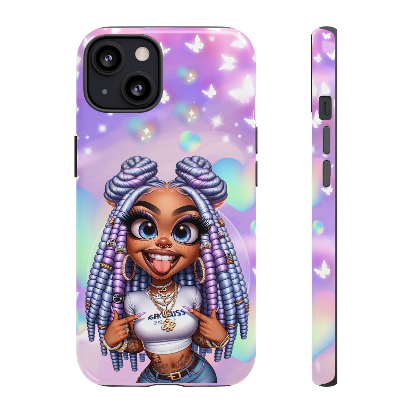 Butterfly girly Tough Iphone Case