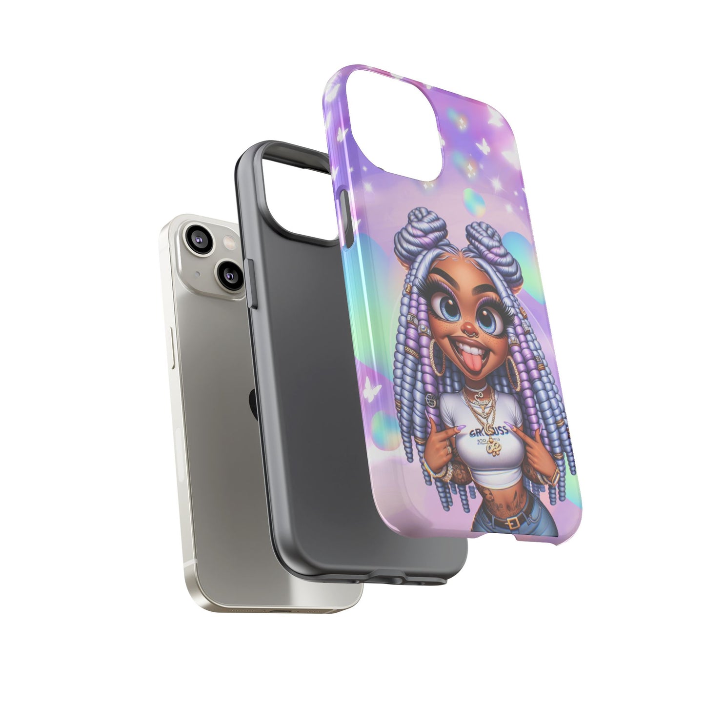 Butterfly girly Tough Iphone Case