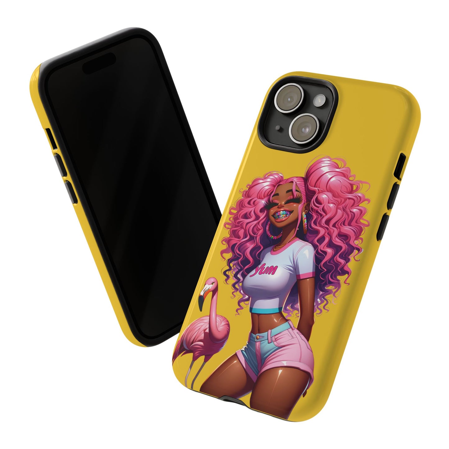 Flamingo Summer, Iphone case
