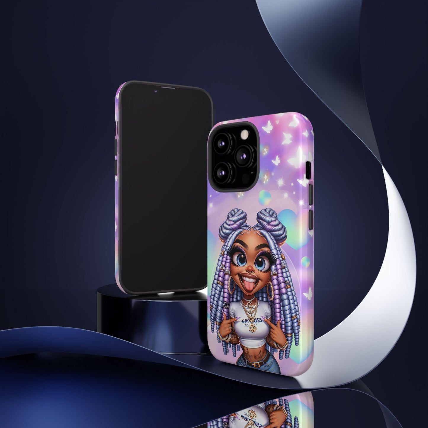Butterfly girly Tough Iphone Case