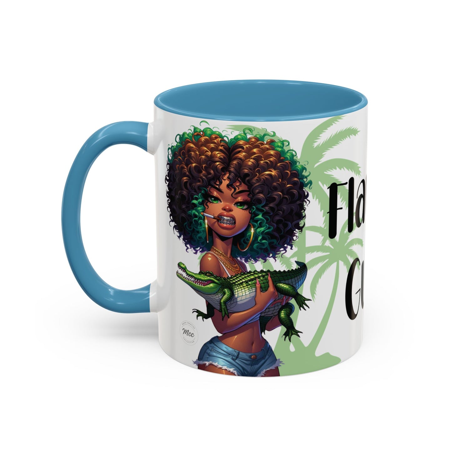 Flawda Gurl Accent Coffee Mug