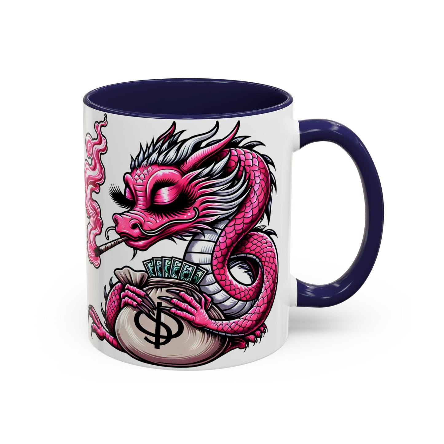 Pink Dragon Coffee Mug