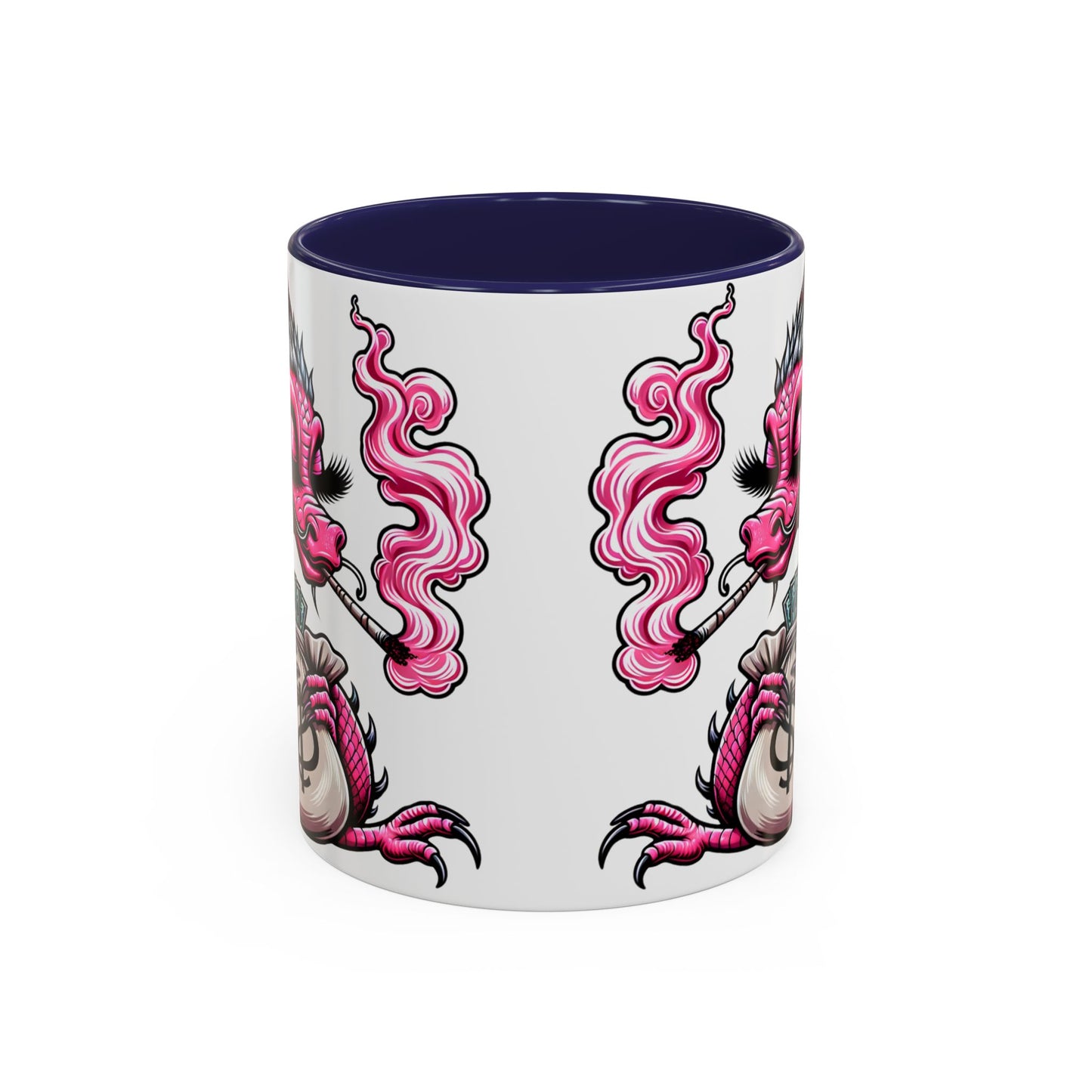 Pink Dragon Coffee Mug