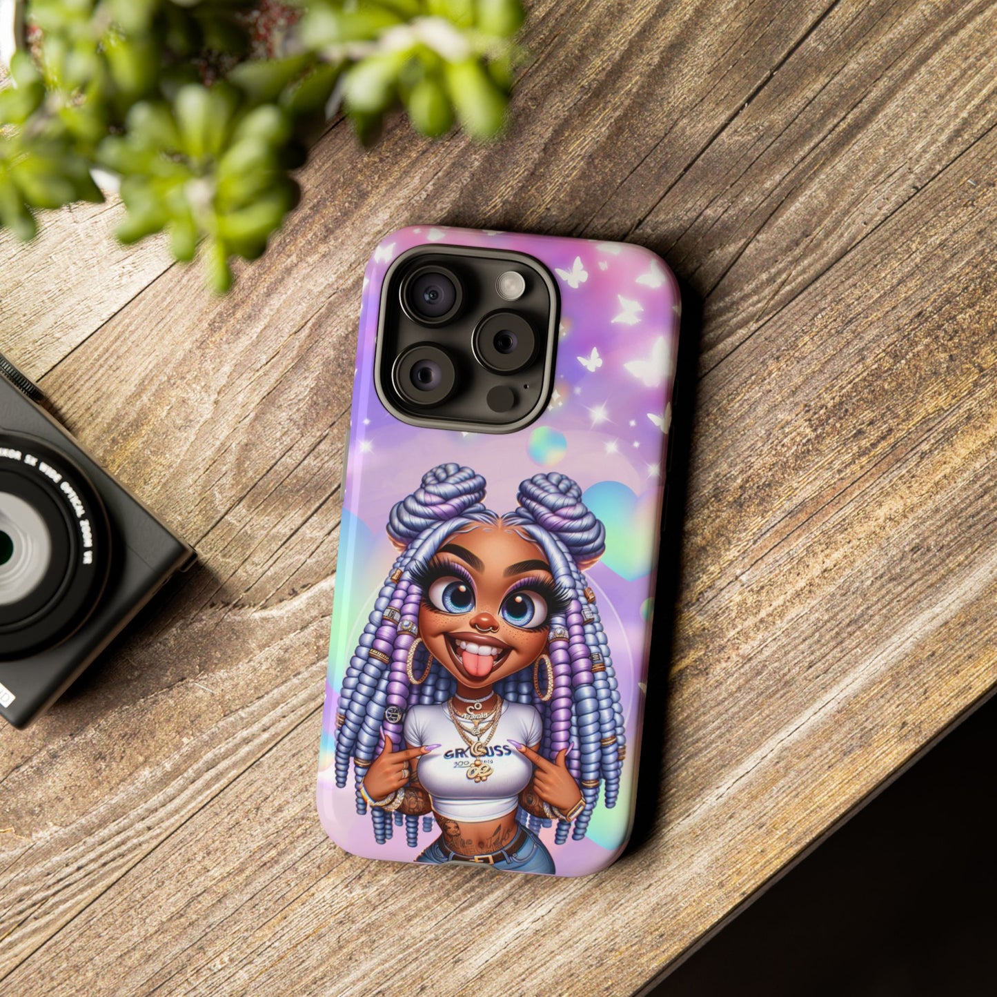 Butterfly girly Tough Iphone Case