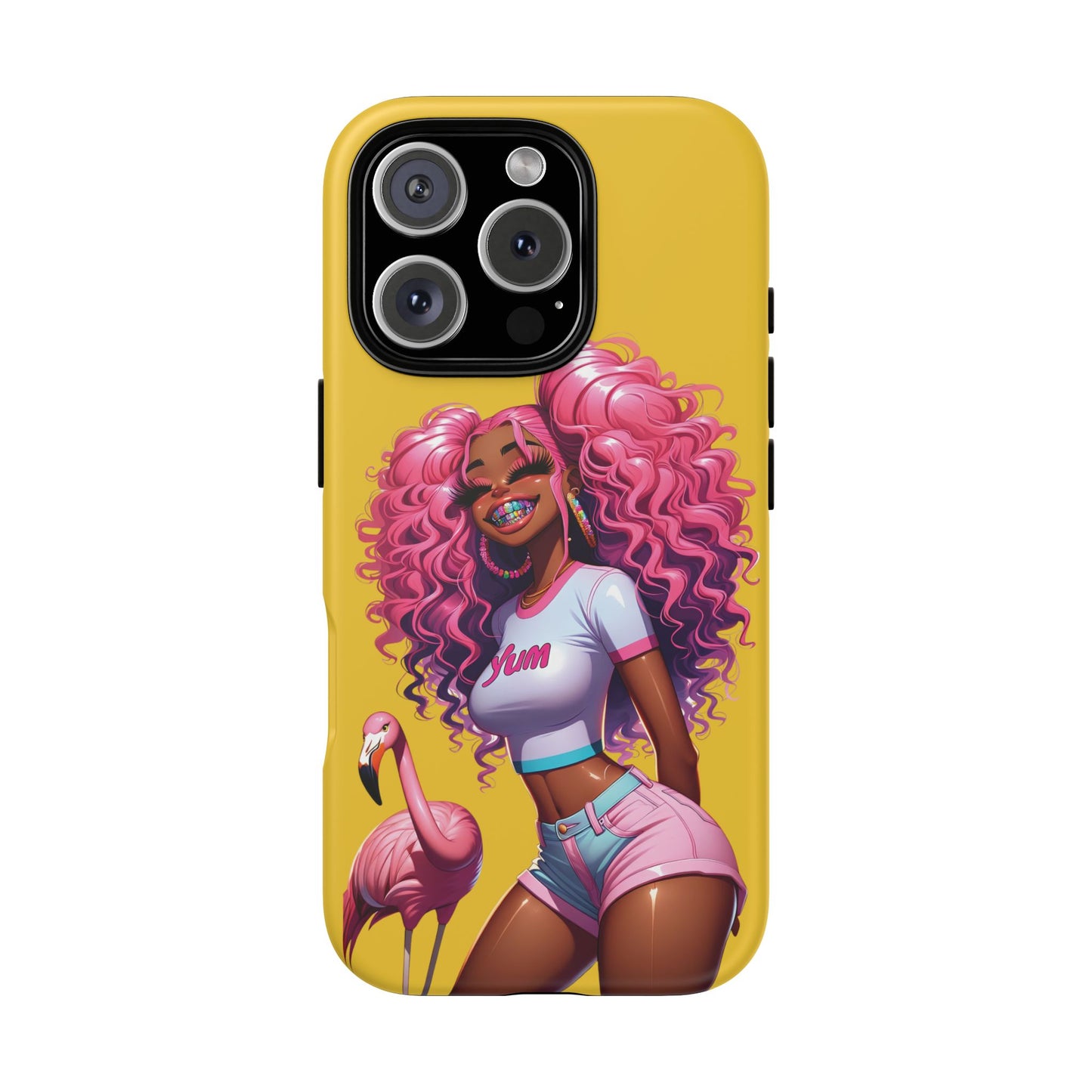 Flamingo Summer, Iphone case