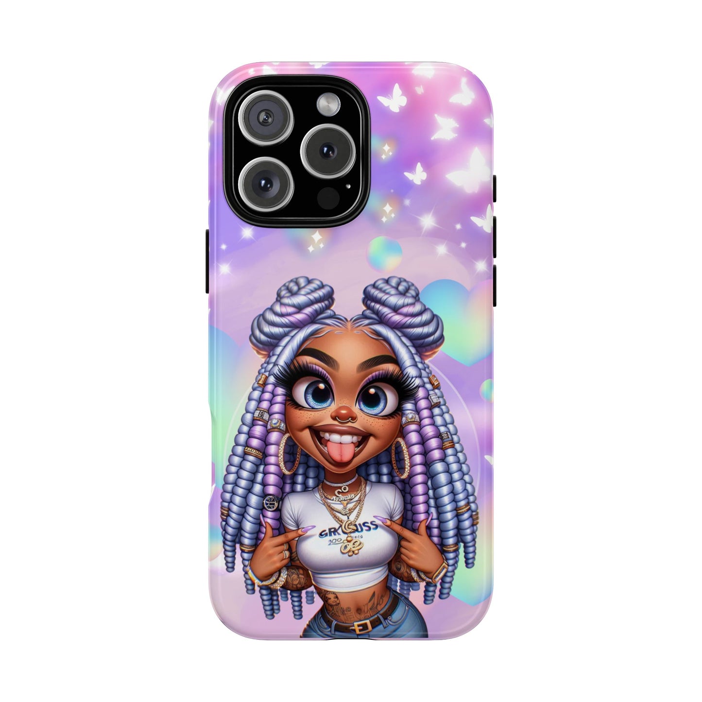 Butterfly girly Tough Iphone Case