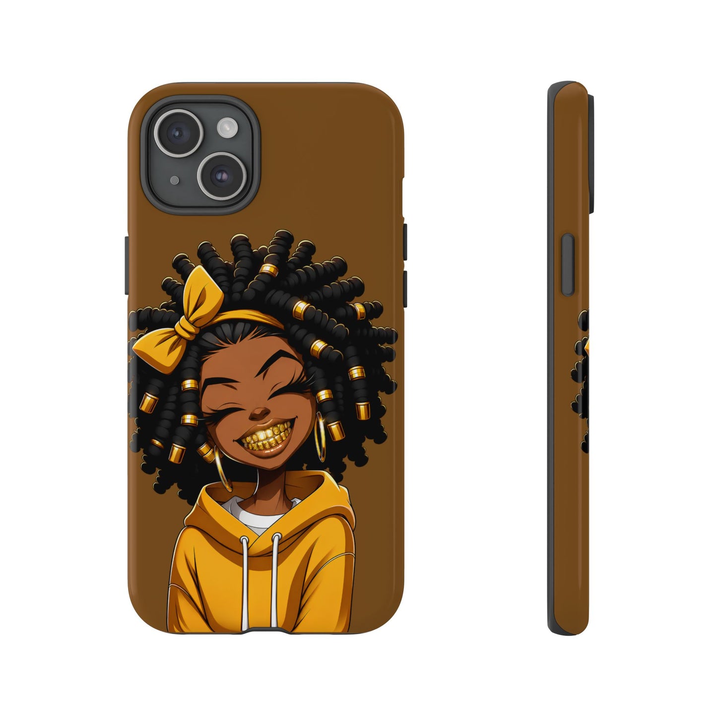 Little brown girl, iPhone Case