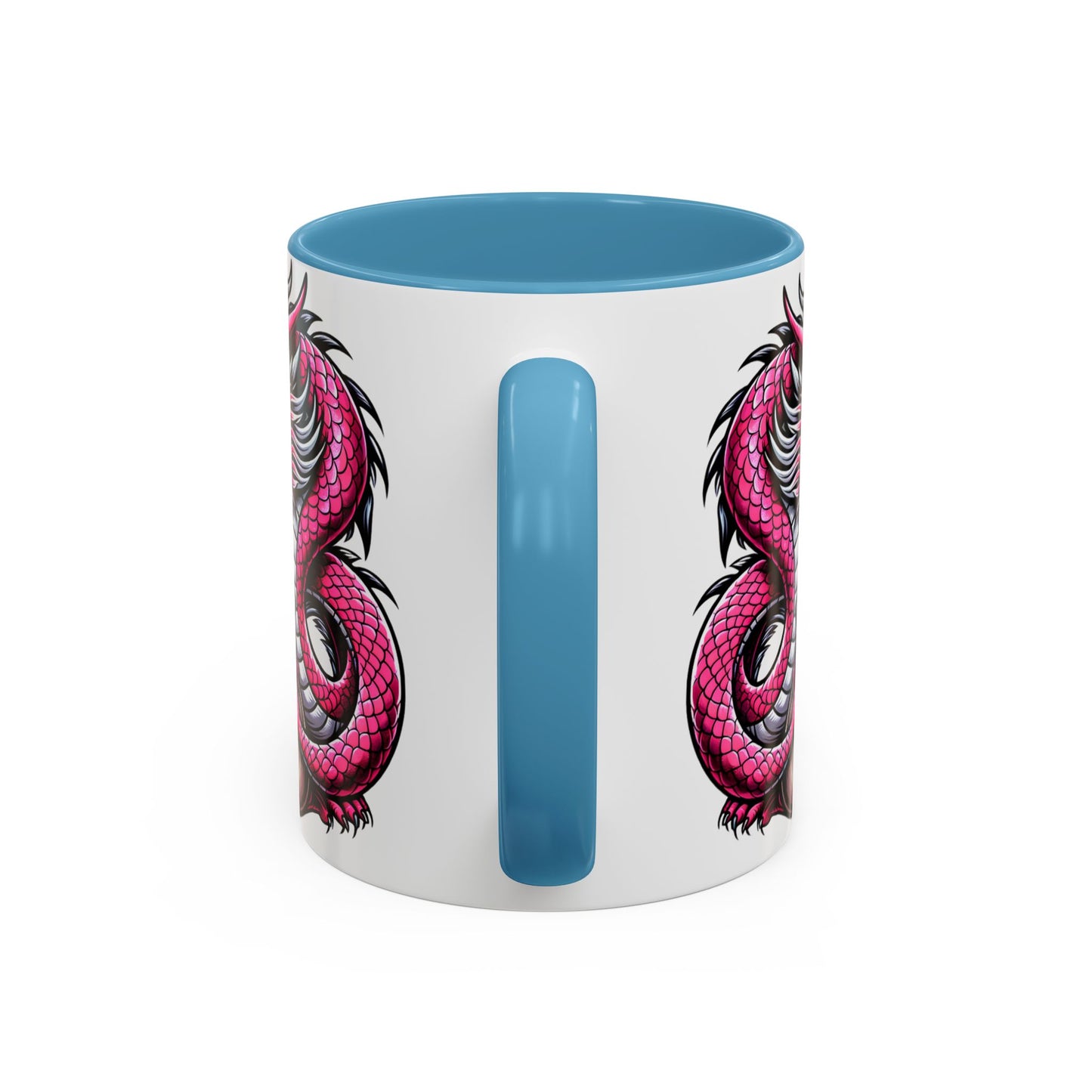 Pink Dragon Coffee Mug
