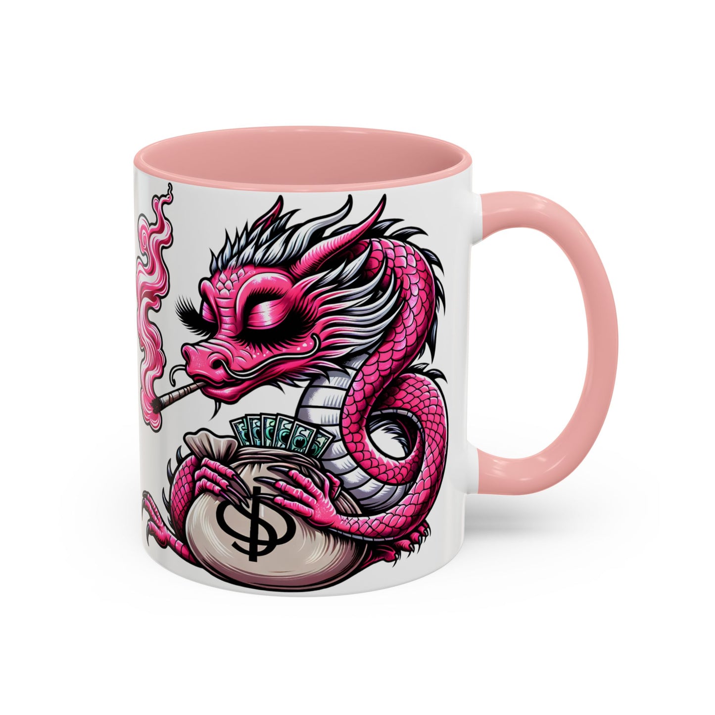 Pink Dragon Coffee Mug