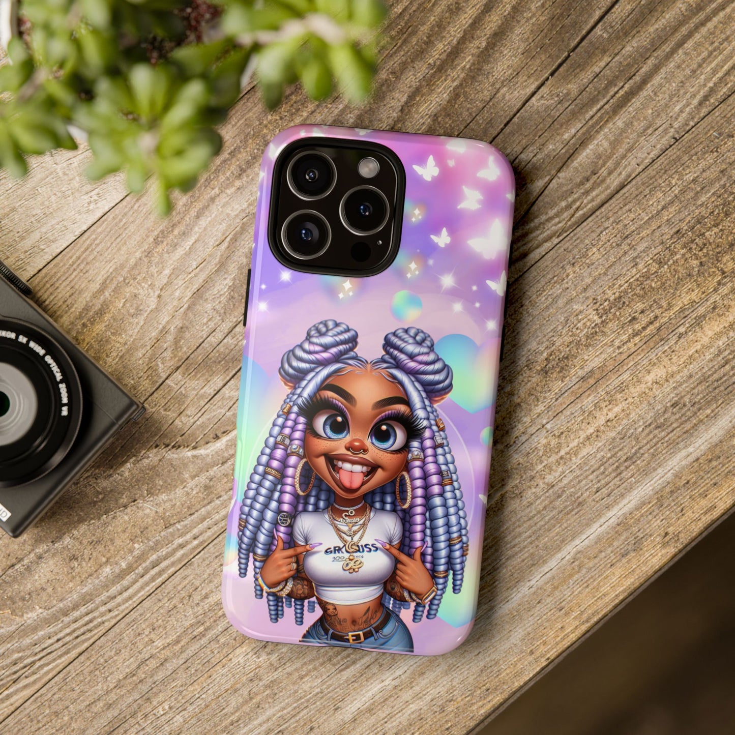 Butterfly girly Tough Iphone Case