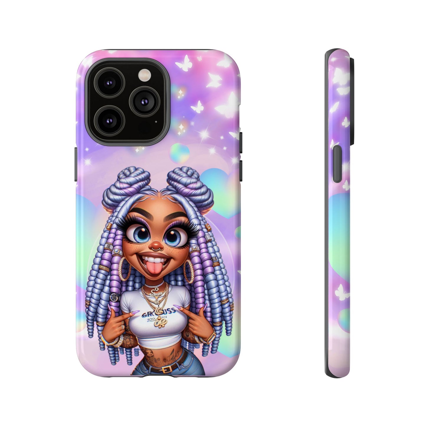Butterfly girly Tough Iphone Case