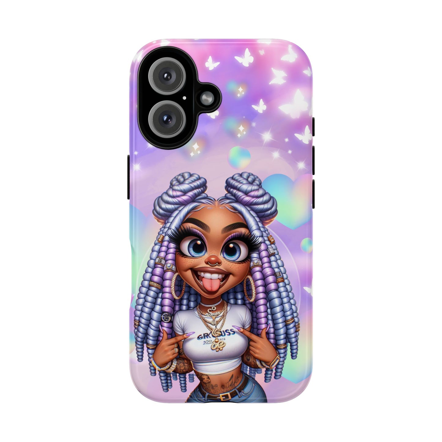 Butterfly girly Tough Iphone Case