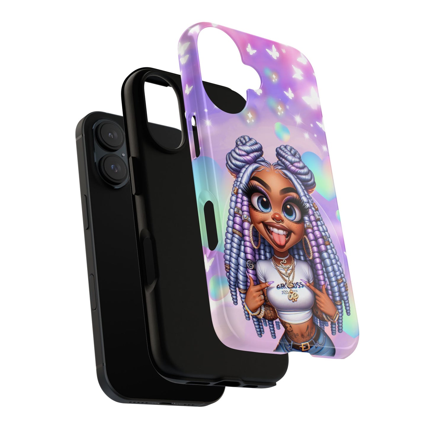 Butterfly girly Tough Iphone Case