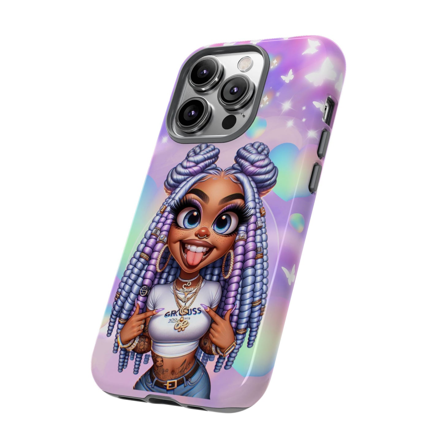 Butterfly girly Tough Iphone Case