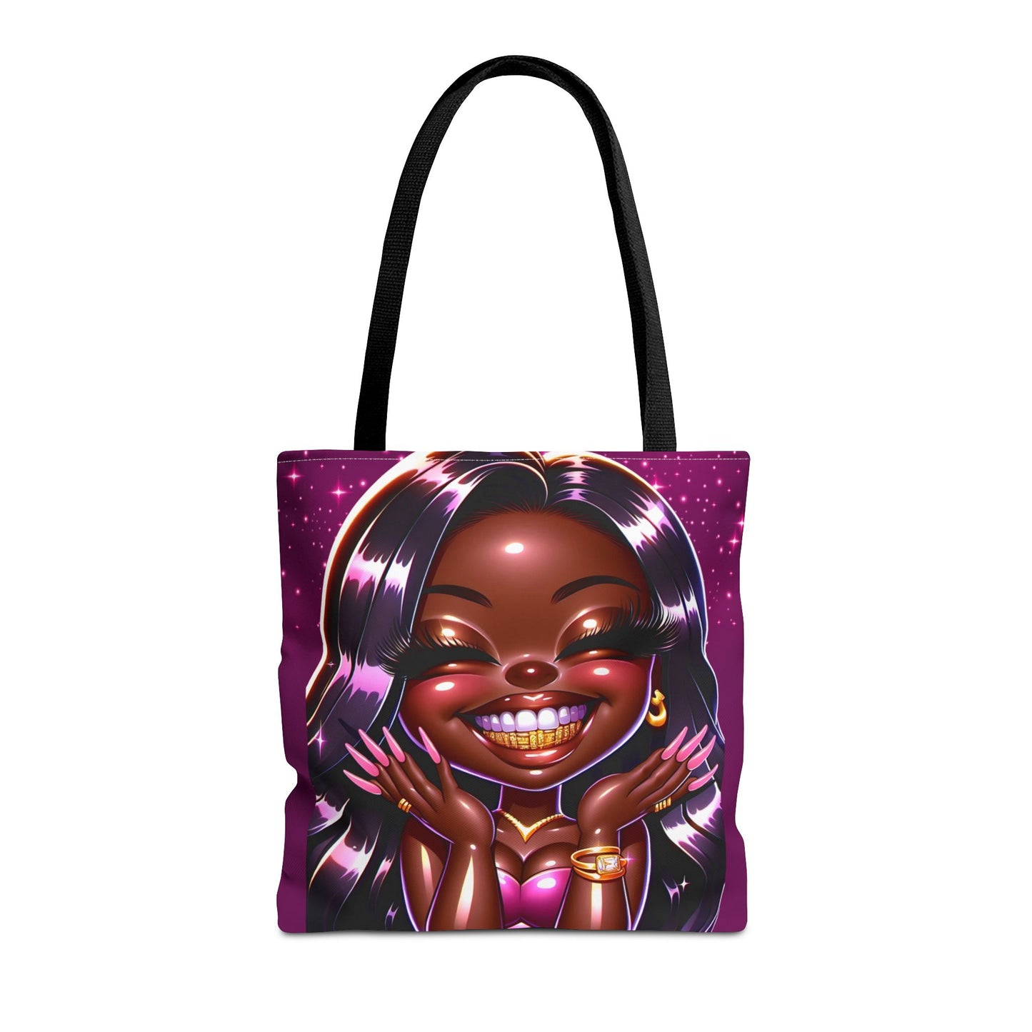 Smiley tote bag