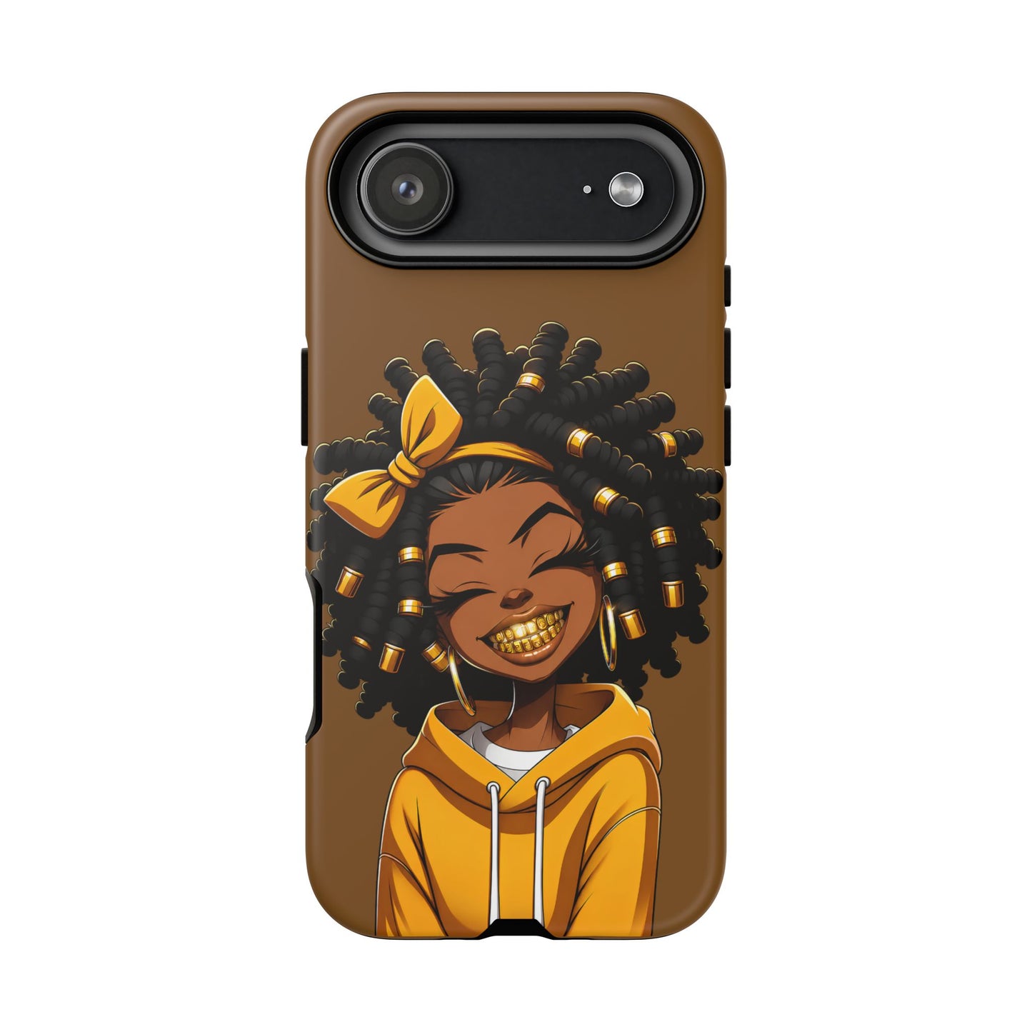 Little brown girl, iPhone Case