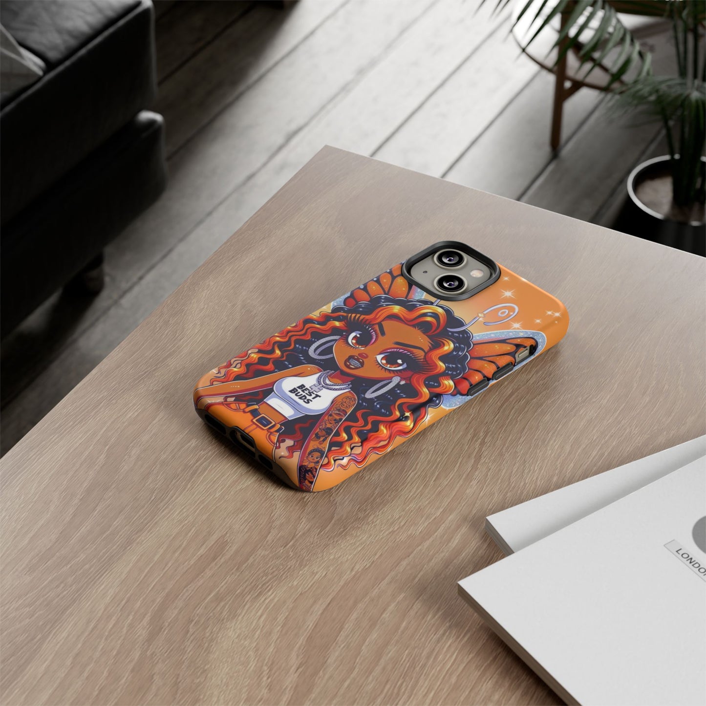 Butterfly lady Iphone case