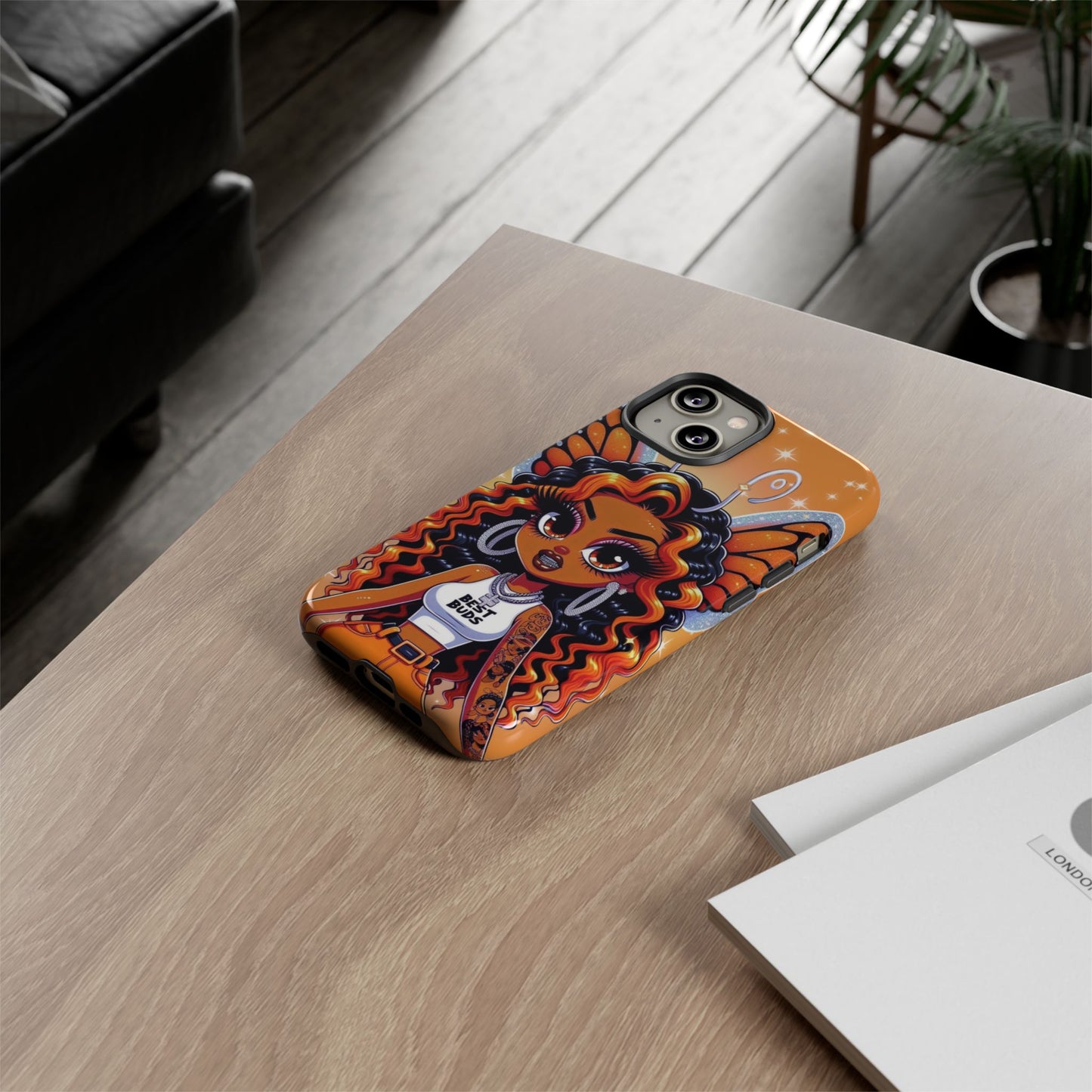 Butterfly lady Iphone case