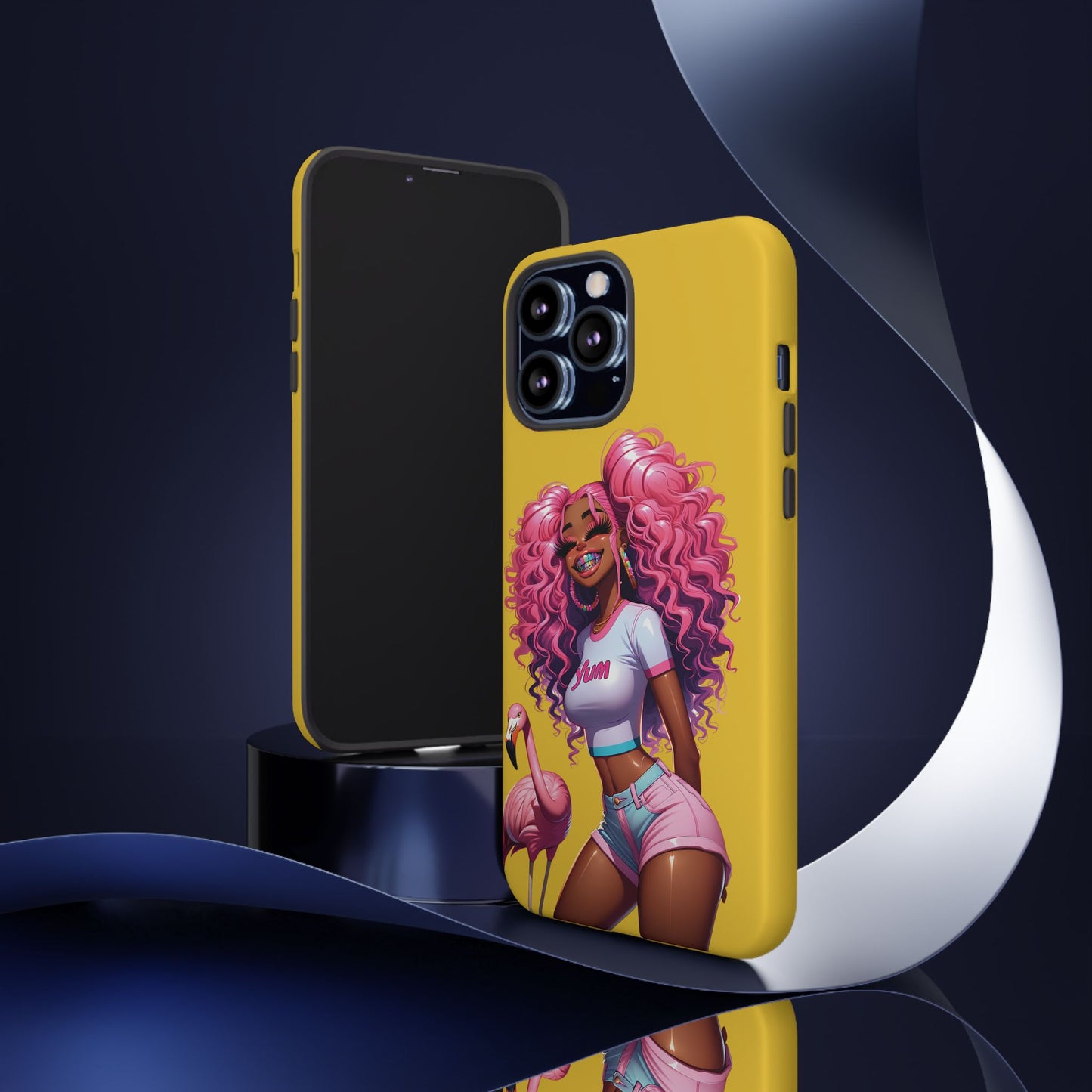 Flamingo Summer, Iphone case