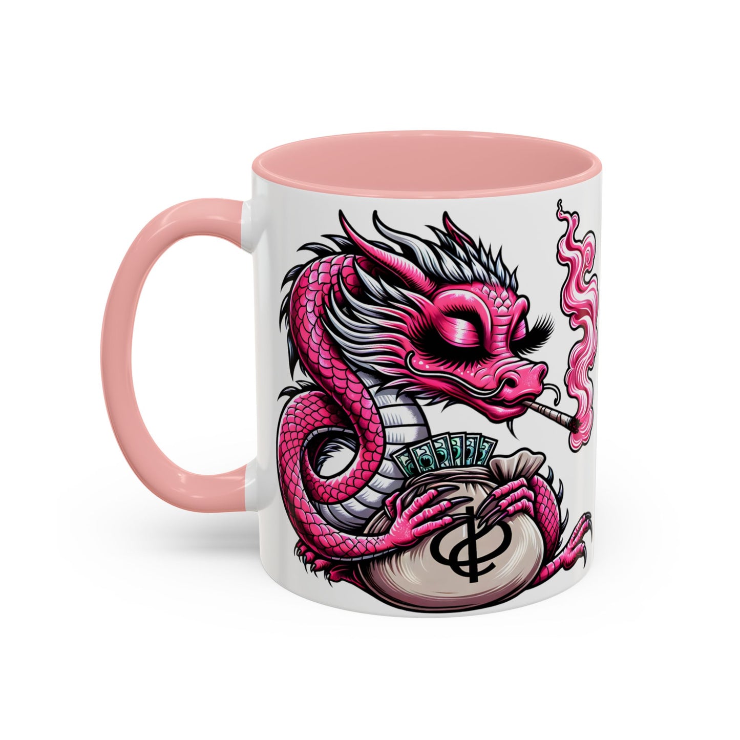 Pink Dragon Coffee Mug