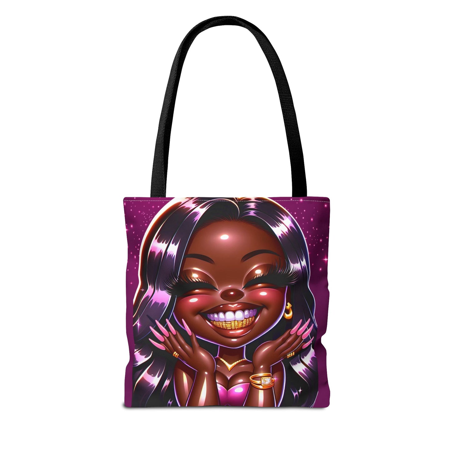 Smiley tote bag